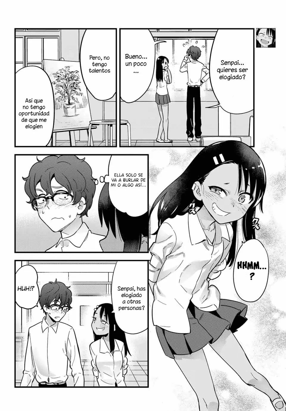 Please don't bully me, Nagatoro capítulo 10.5 página 3