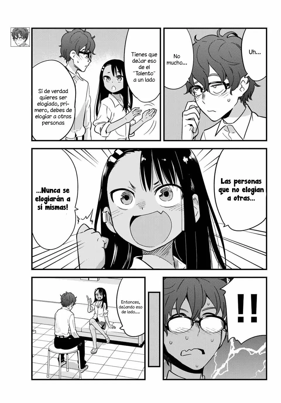 Please don't bully me, Nagatoro capítulo 10.5 página 4