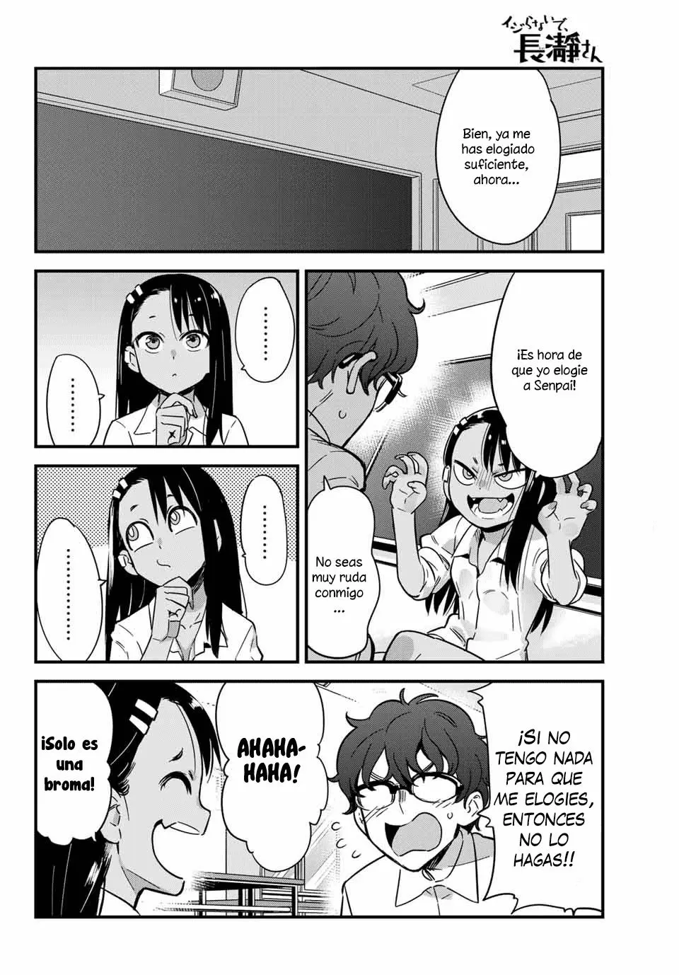Please don't bully me, Nagatoro capítulo 10.5 página 9