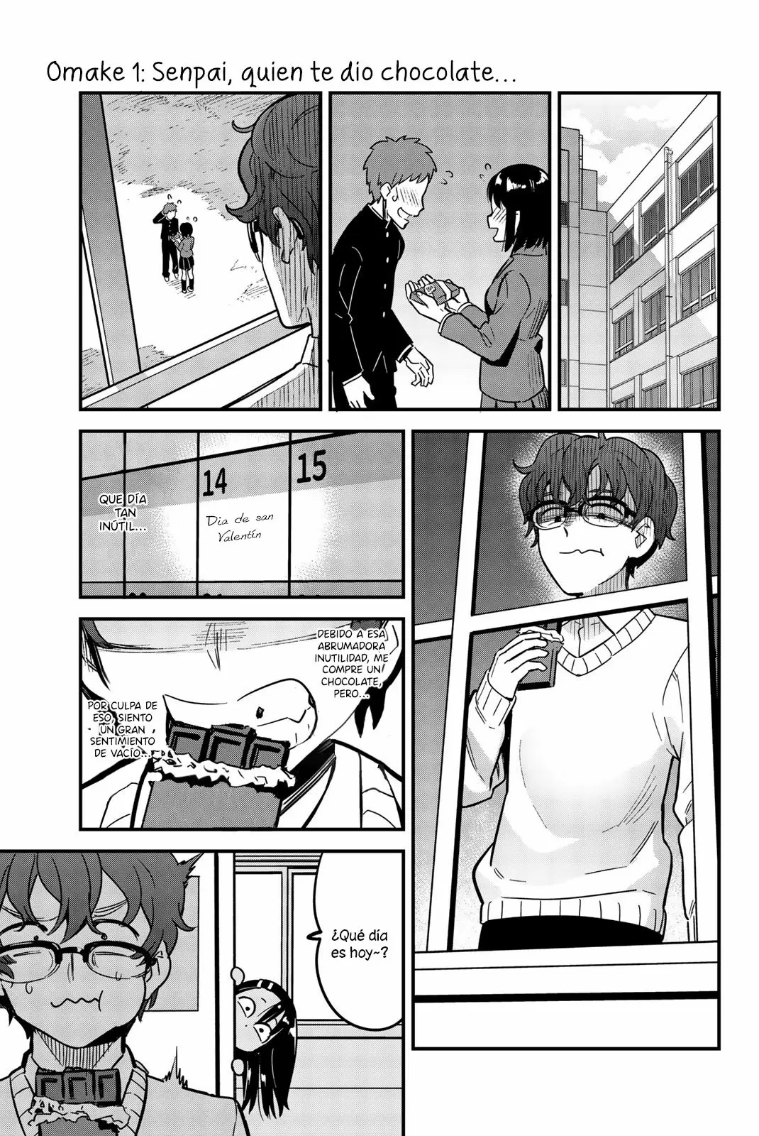 Please don't bully me, Nagatoro capítulo 11.5 página 2