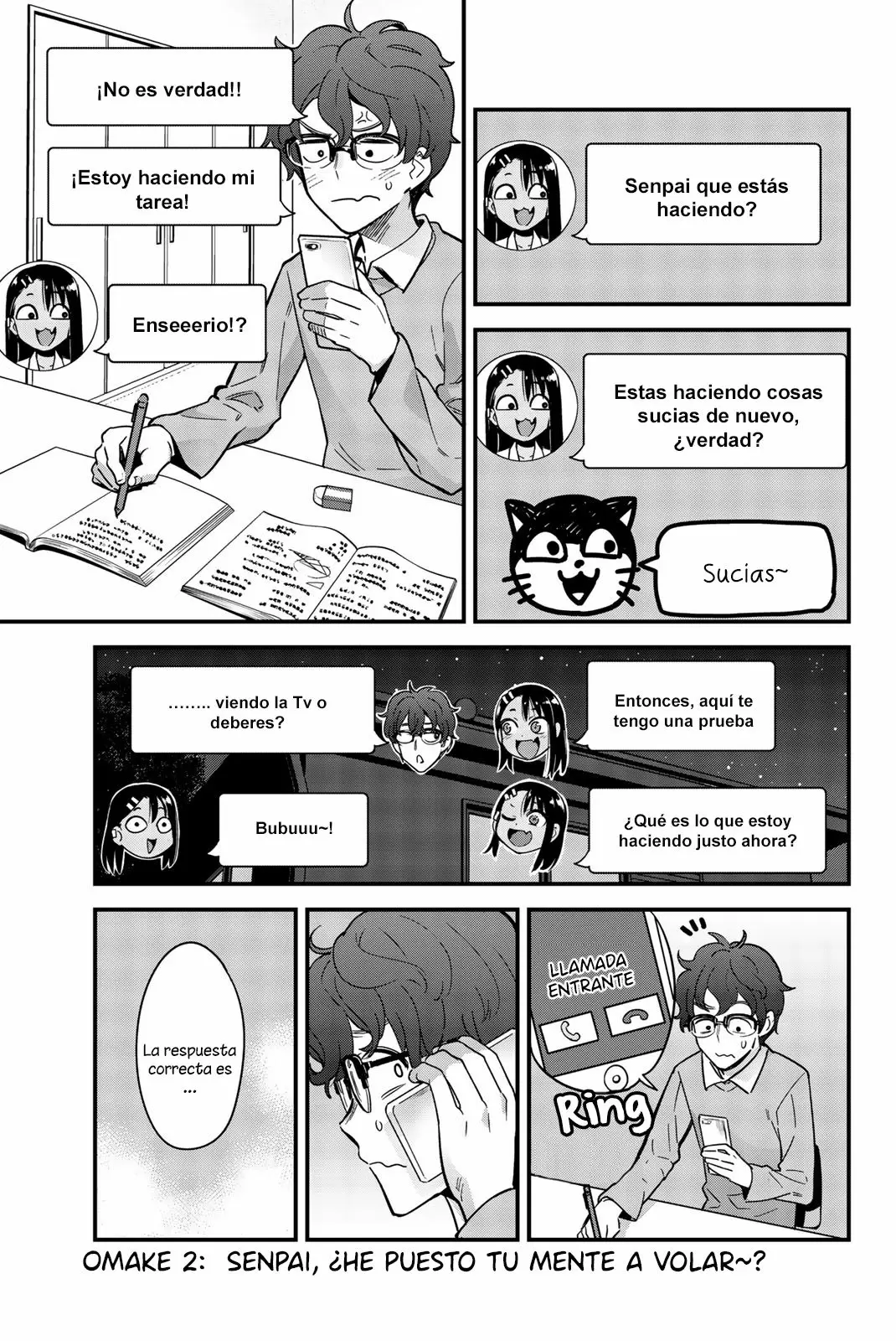 Please don't bully me, Nagatoro capítulo 11.6 página 2