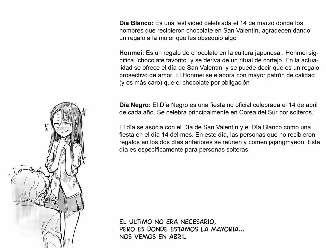 Please don't bully me, Nagatoro capítulo 11.7 página 7