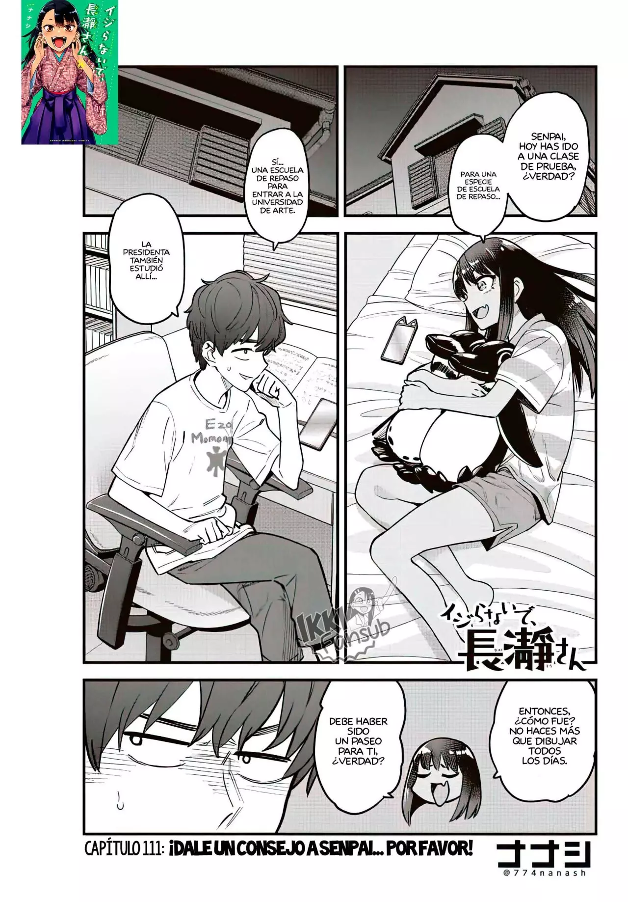 Please don't bully me, Nagatoro - Capítulo 112 - Página 4 - LectorTMOo