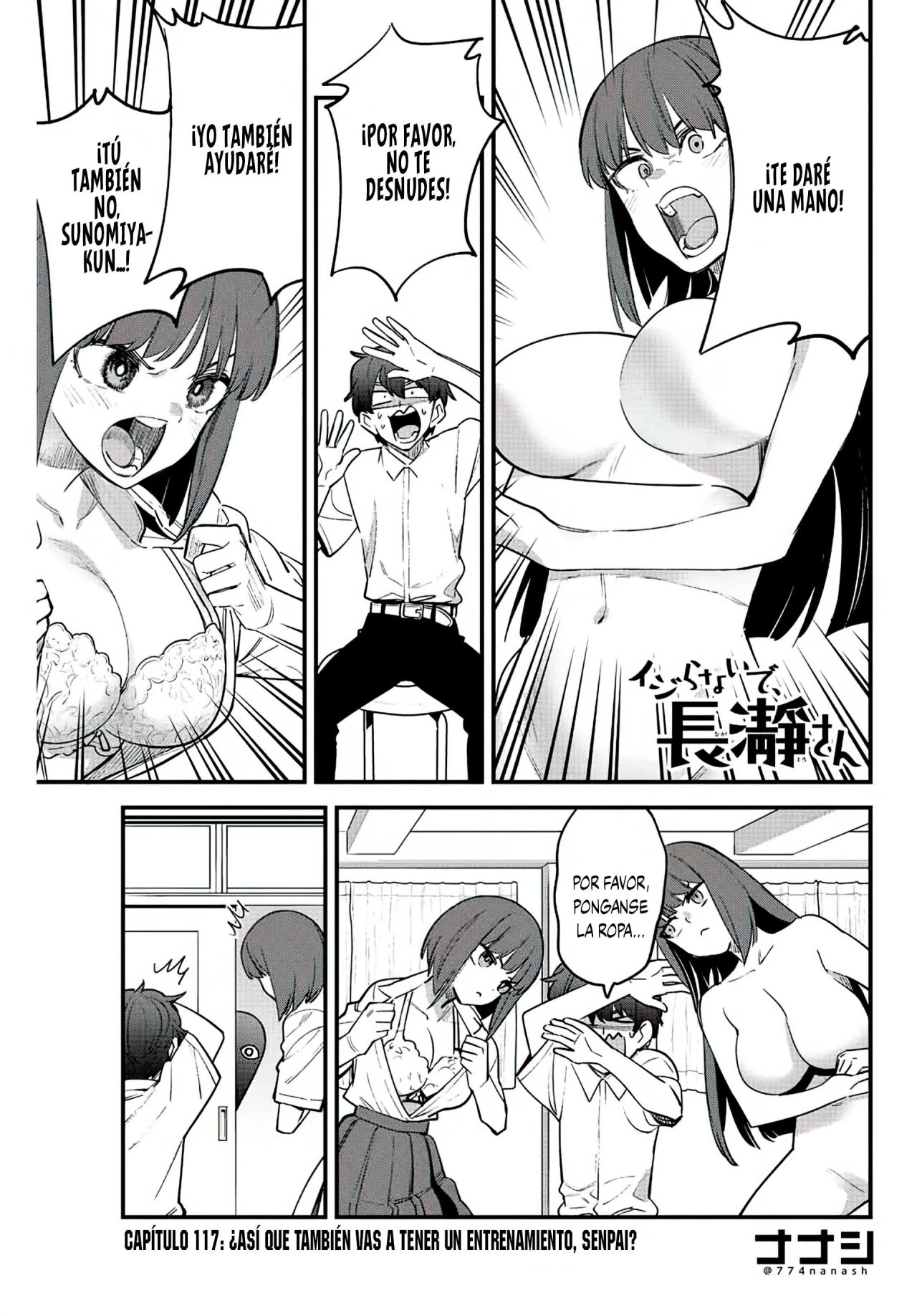 Please don't bully me, Nagatoro capítulo 118 página 4