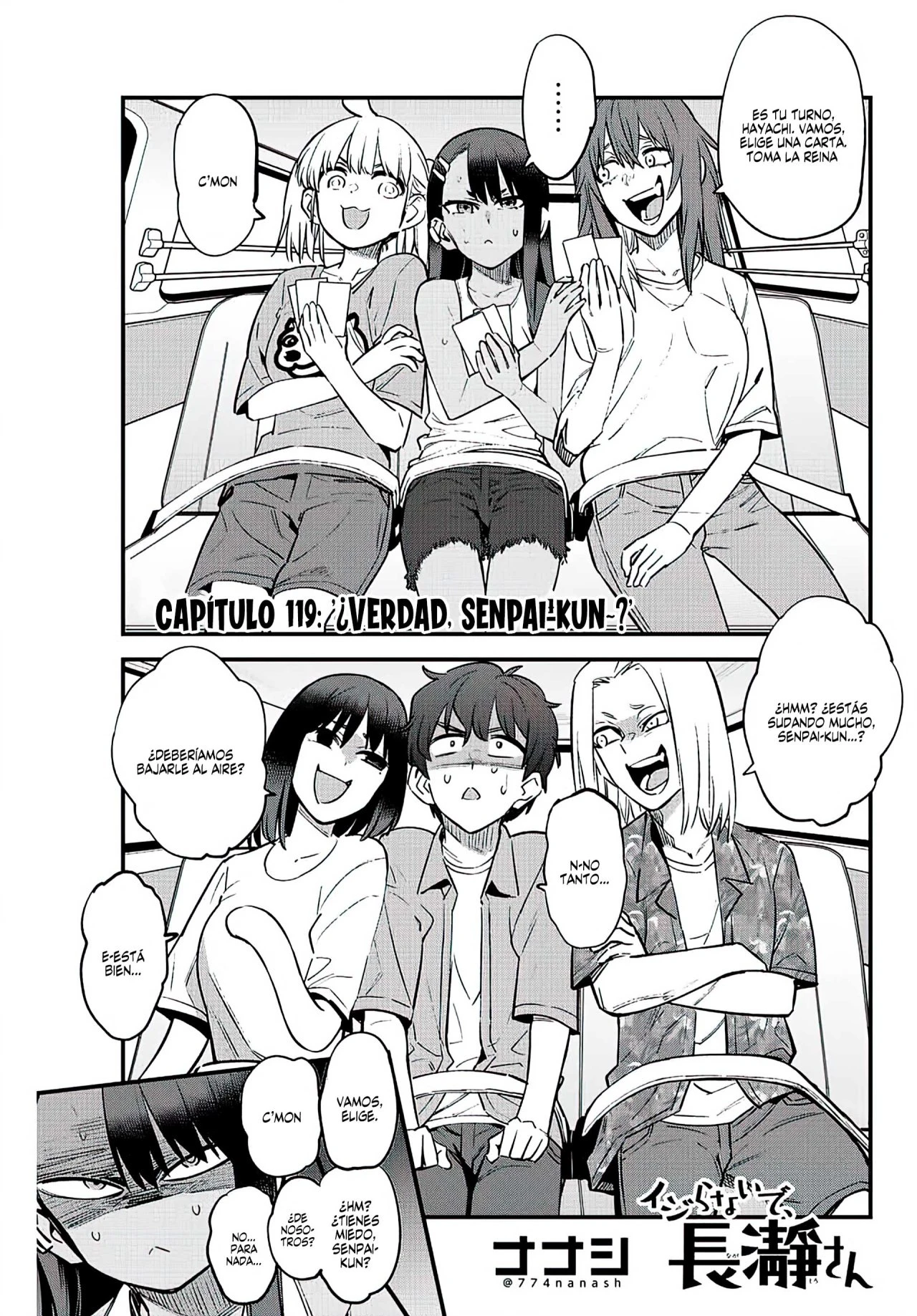 Please don't bully me, Nagatoro capítulo 120 página 4
