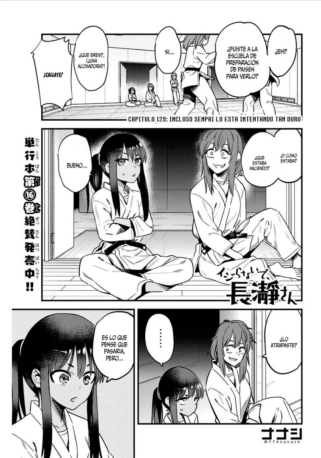 Please don't bully me, Nagatoro capítulo 130 página 4