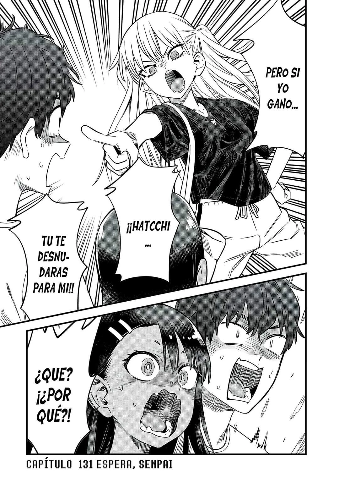 Please don't bully me, Nagatoro capítulo 132 página 4