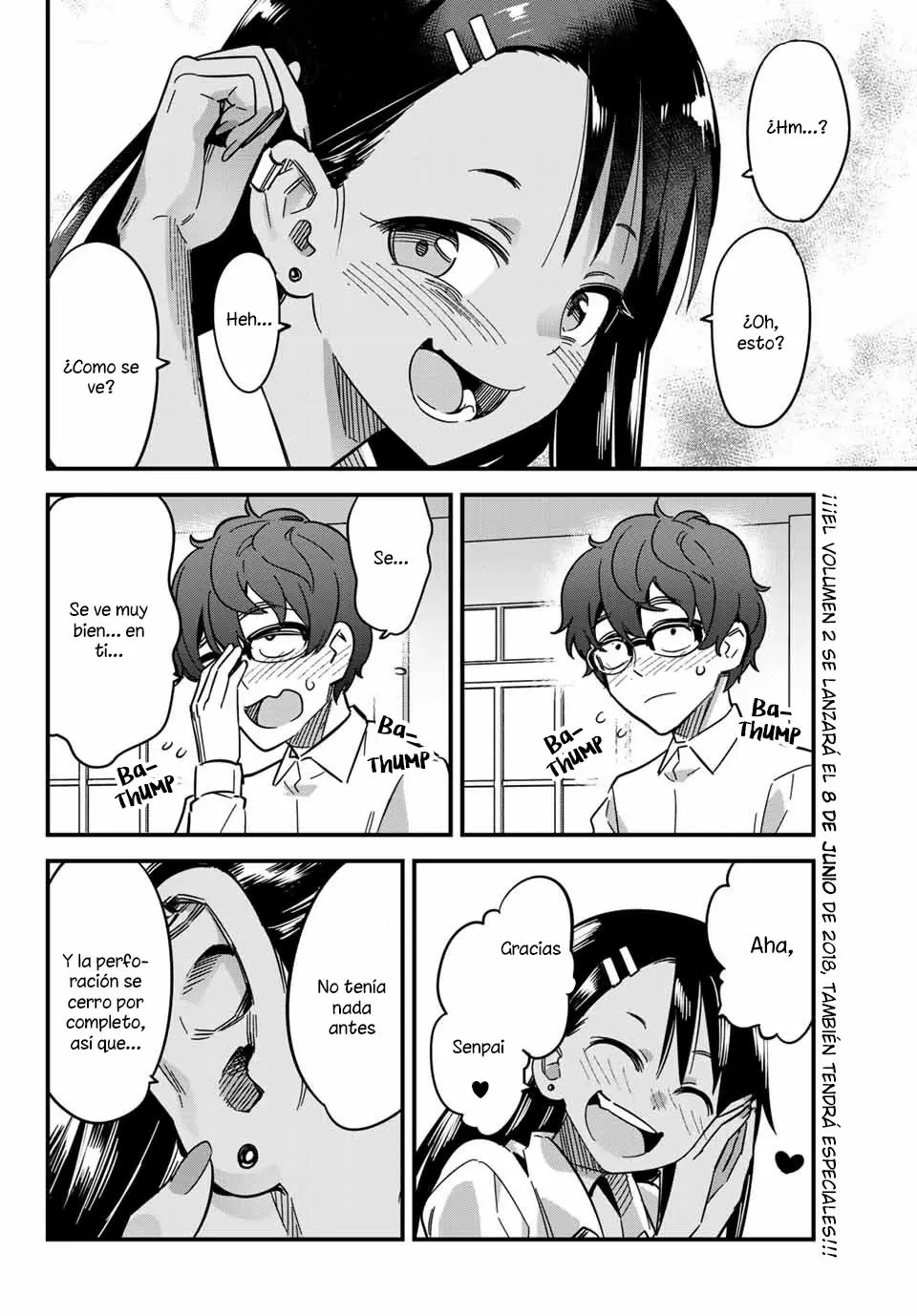 Please don't bully me, Nagatoro capítulo 15 página 3