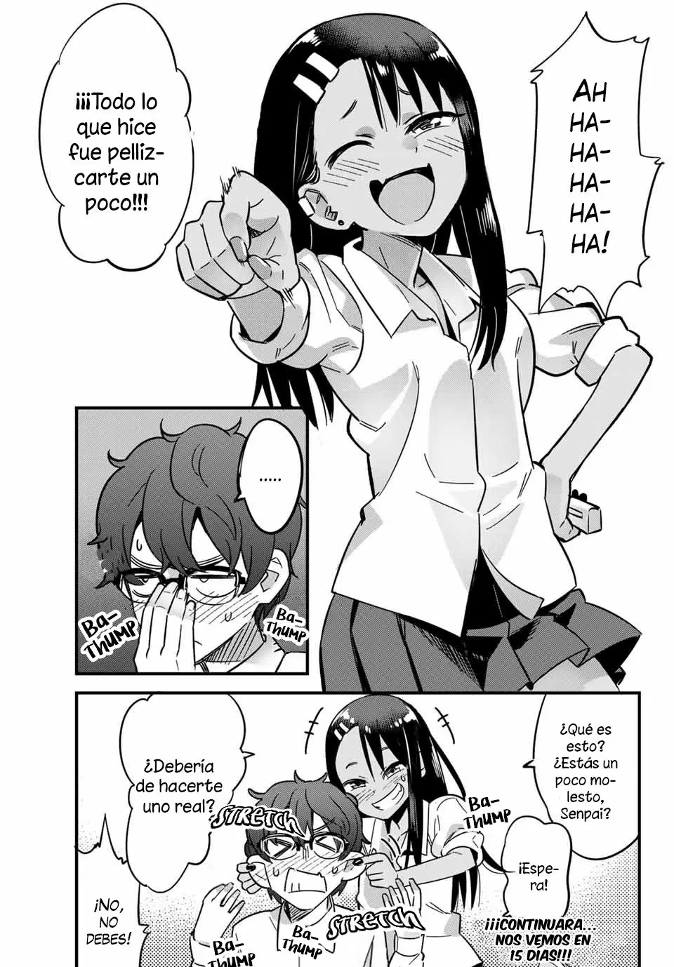 Please don't bully me, Nagatoro capítulo 15 página 10