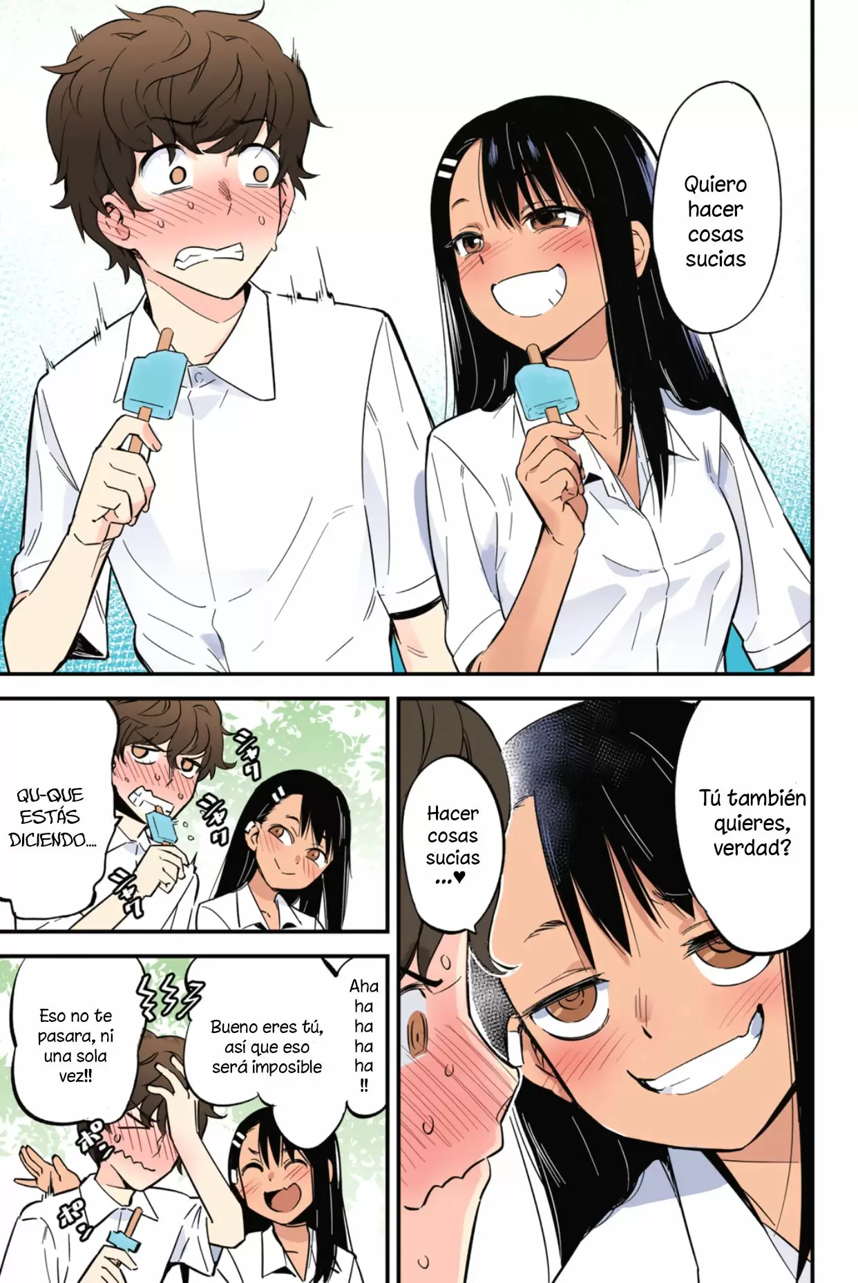 Please don't bully me, Nagatoro capítulo 16.2 página 3
