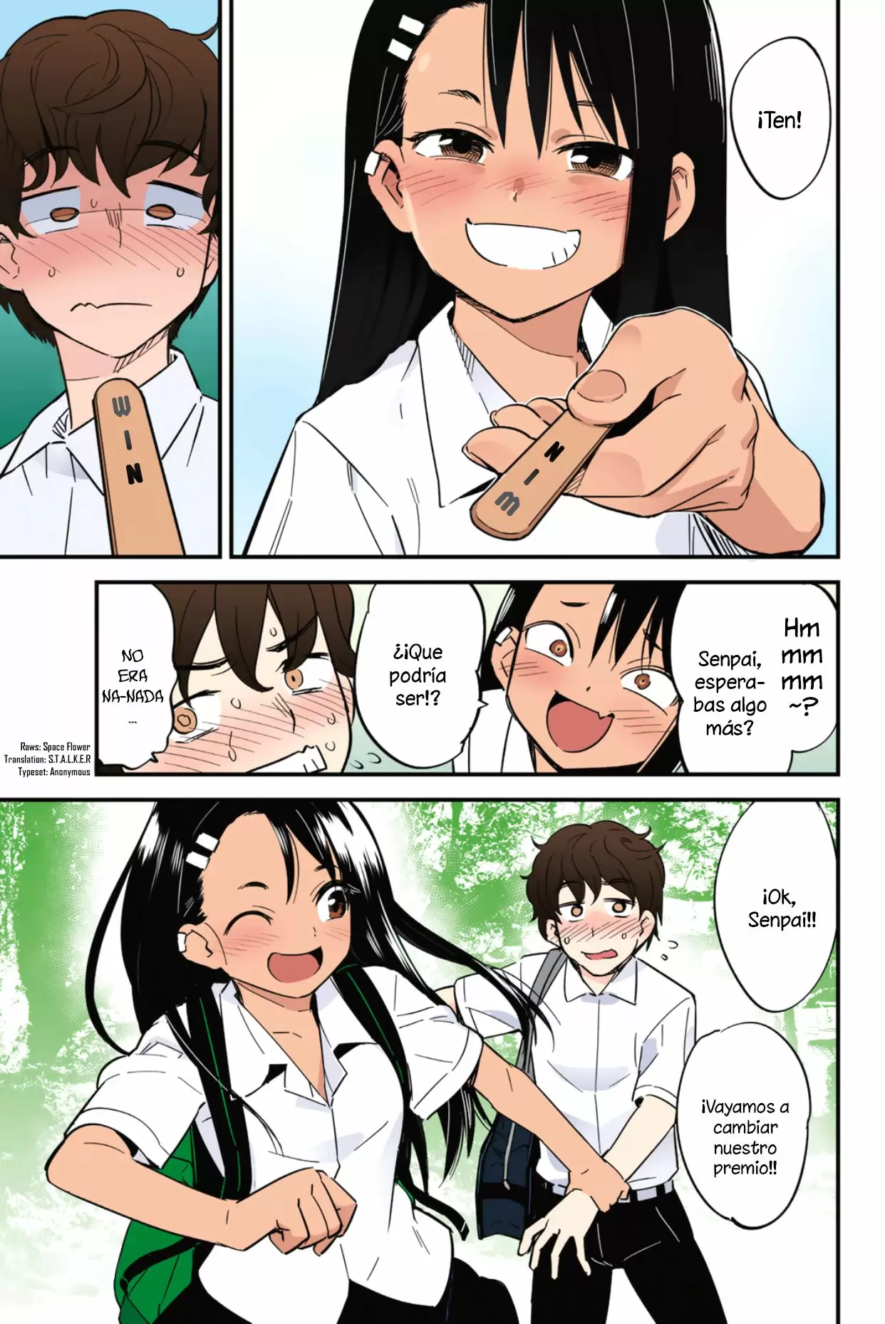 Please don't bully me, Nagatoro capítulo 16.2 página 5