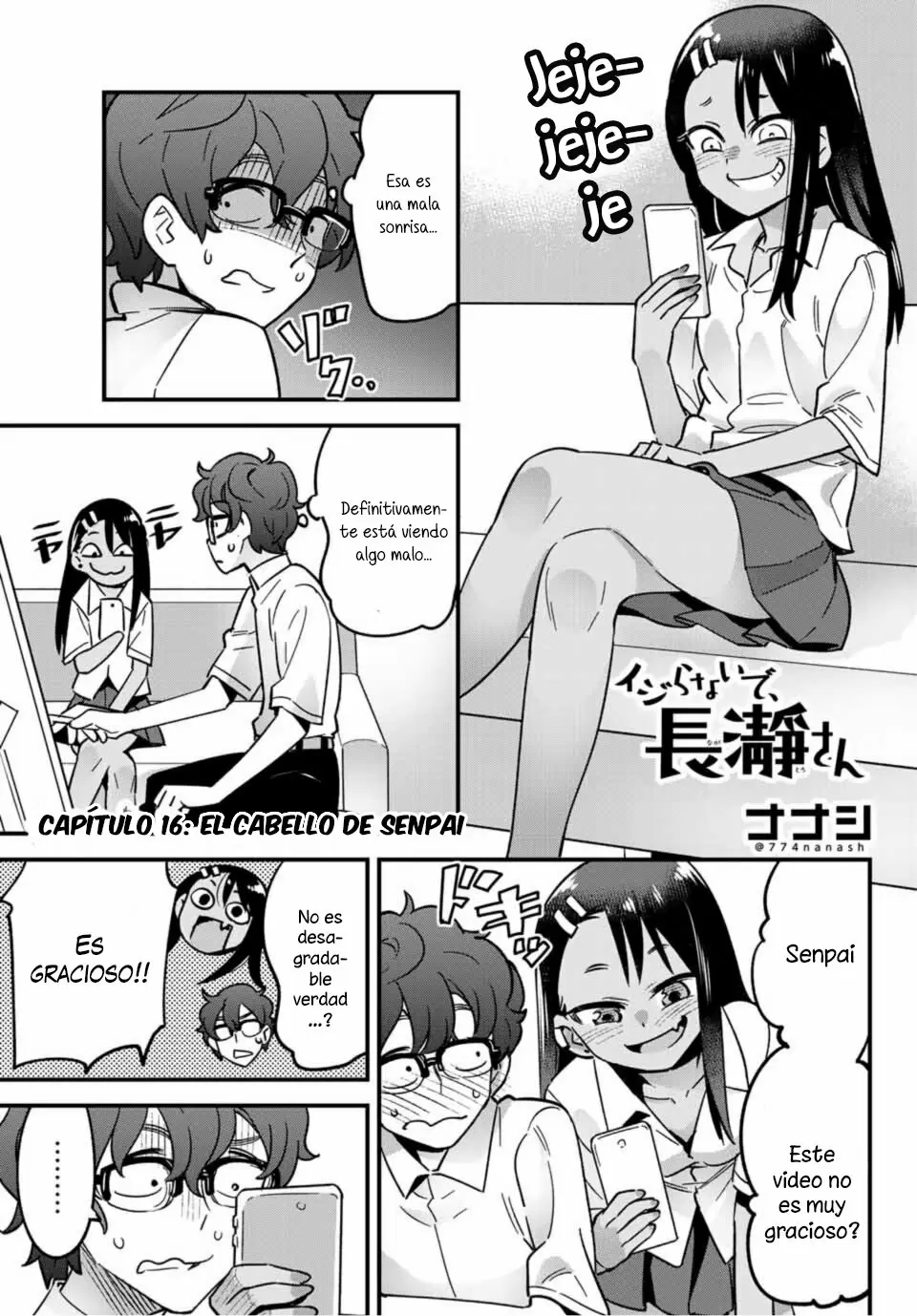 Please don't bully me, Nagatoro capítulo 17 página 2