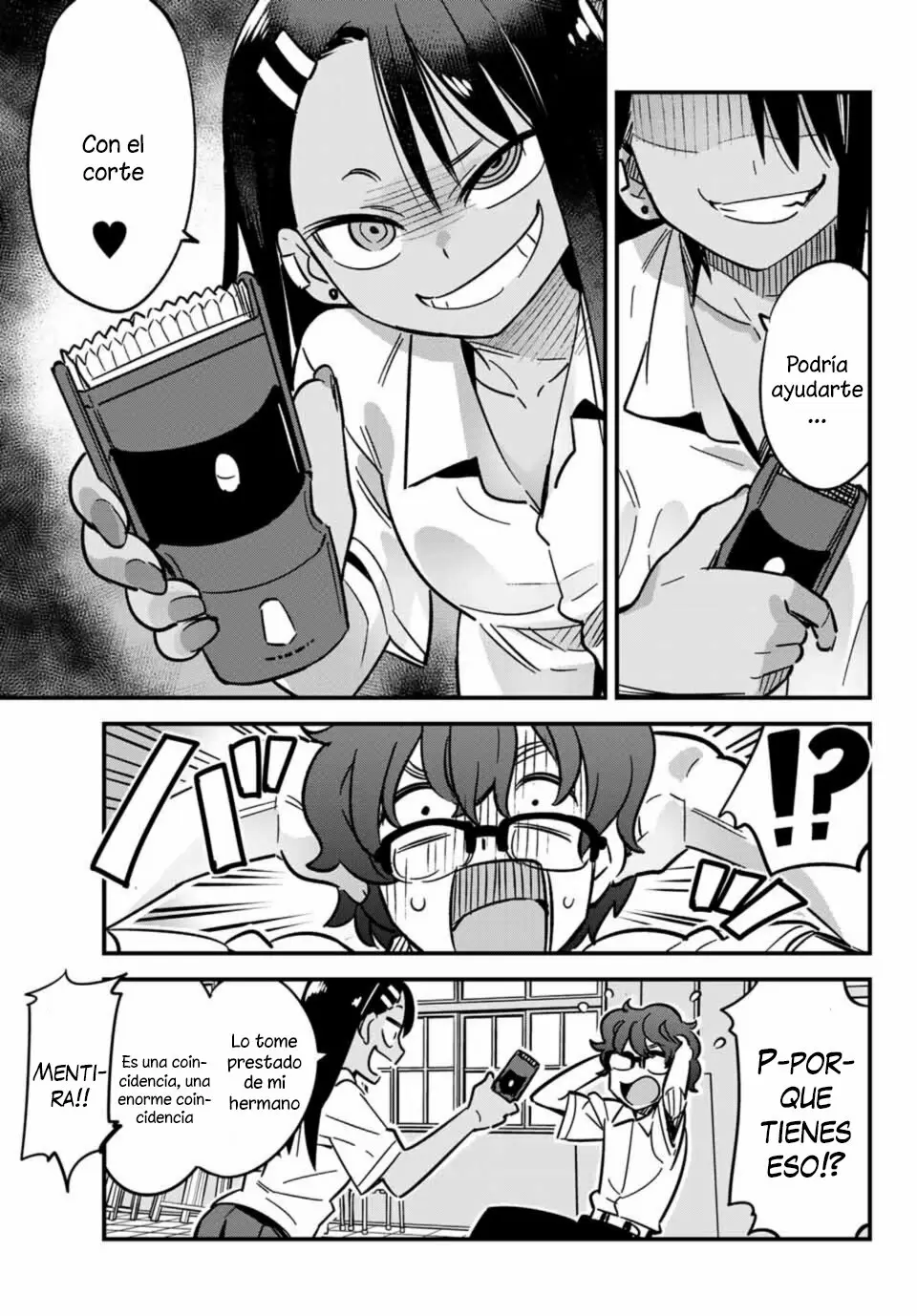 Please don't bully me, Nagatoro capítulo 17 página 6