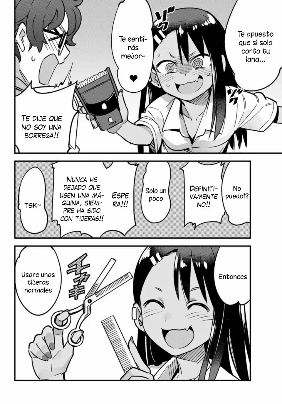 Please don't bully me, Nagatoro capítulo 17 página 7