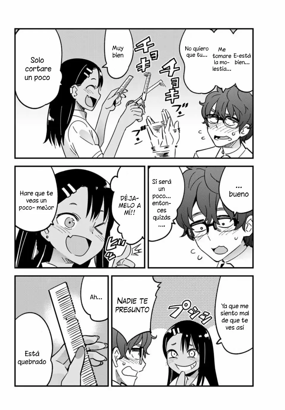 Please don't bully me, Nagatoro capítulo 17 página 9