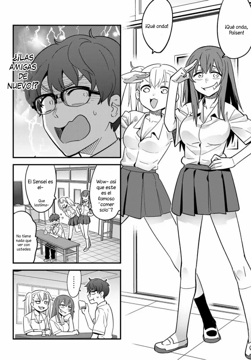 Please don't bully me, Nagatoro capítulo 20 página 3