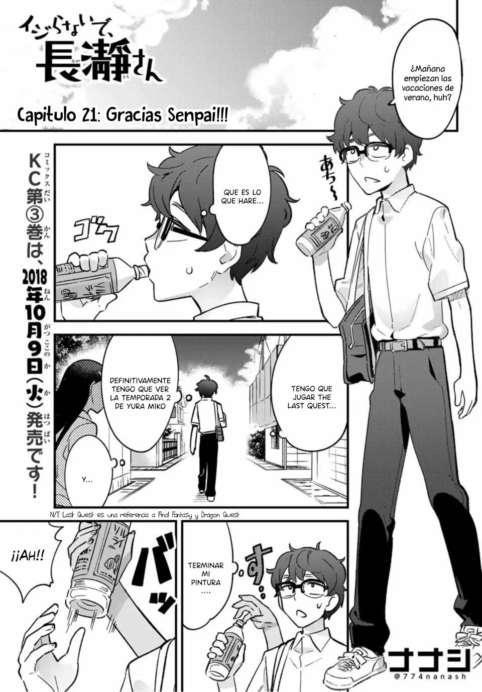 Please don't bully me, Nagatoro - Capítulo 22 - Página 2 - LectorTMOo