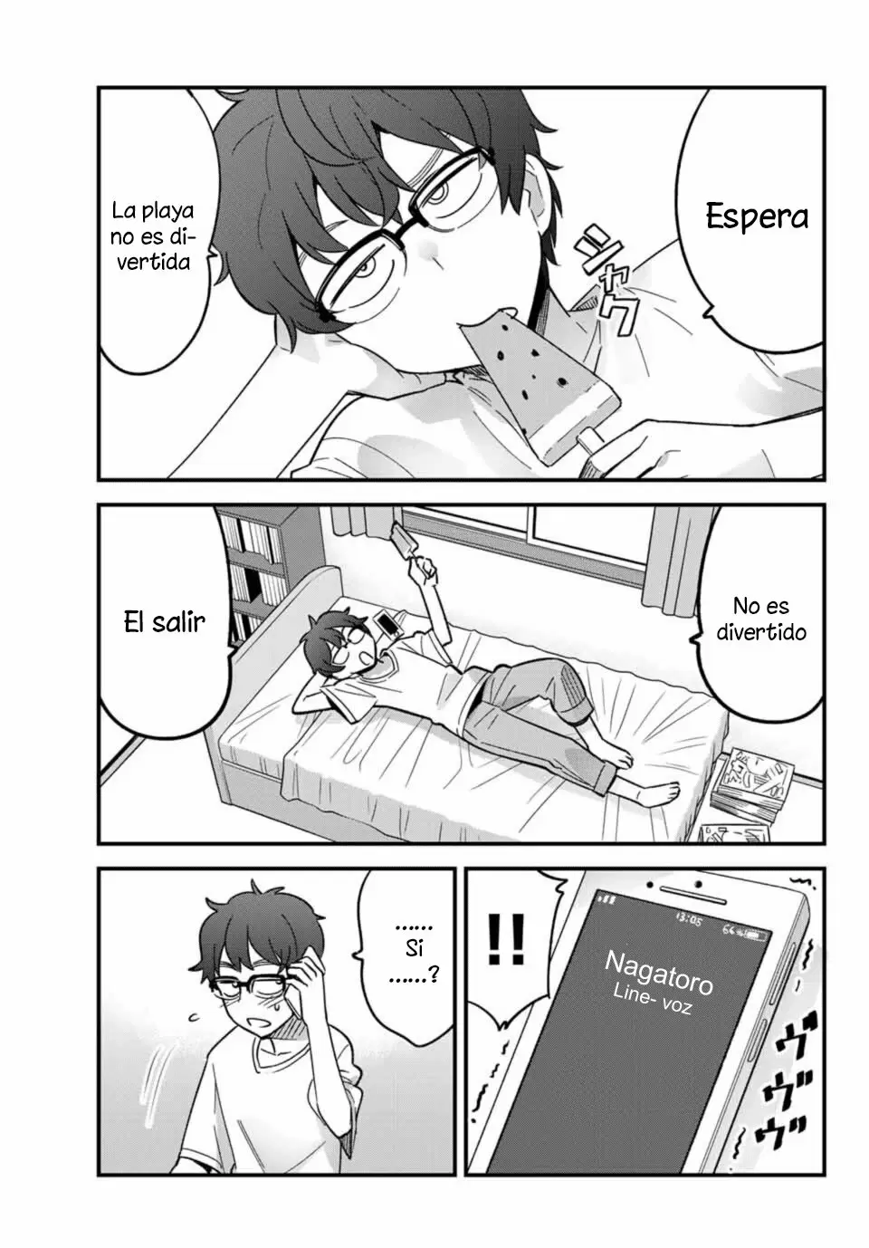 Please don't bully me, Nagatoro capítulo 23 página 4