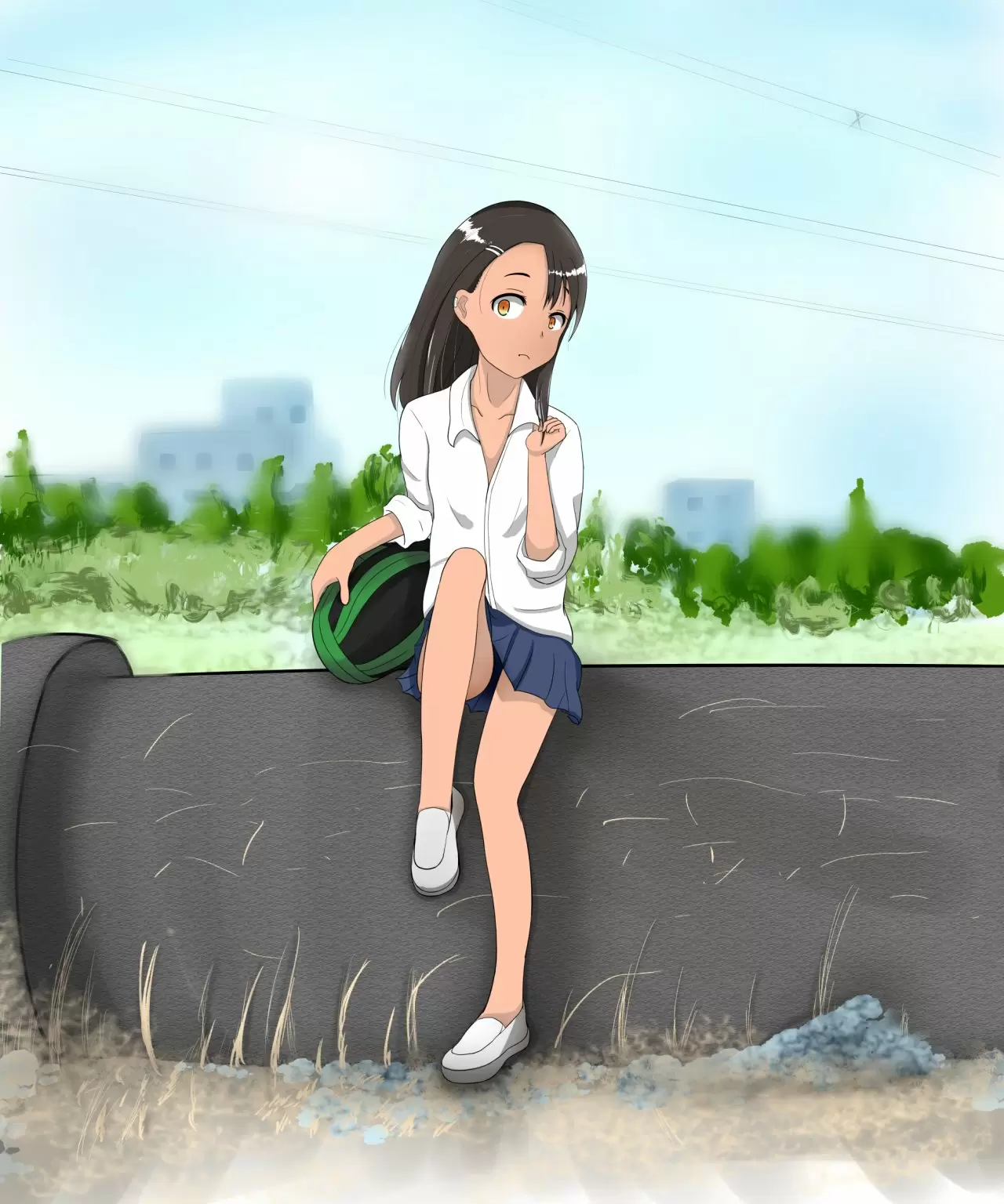 Please don't bully me, Nagatoro capítulo 23 página 24