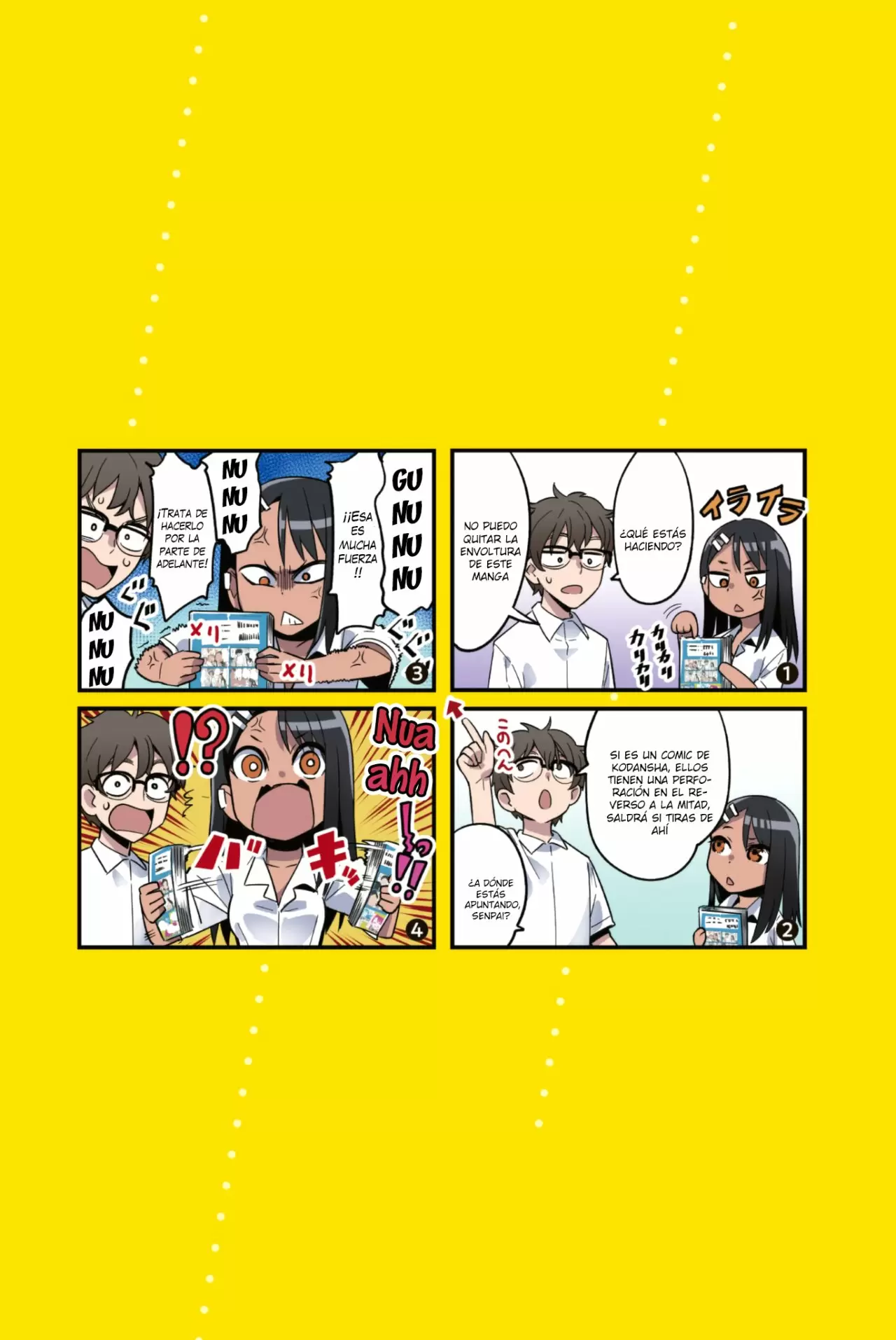 Please don't bully me, Nagatoro capítulo 24.3 página 2
