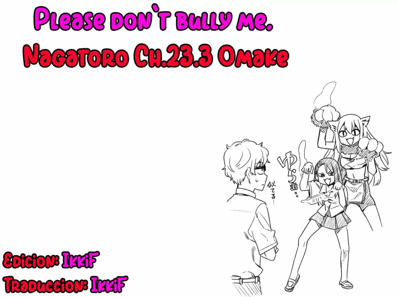 Please don't bully me, Nagatoro capítulo 24.3 página 6