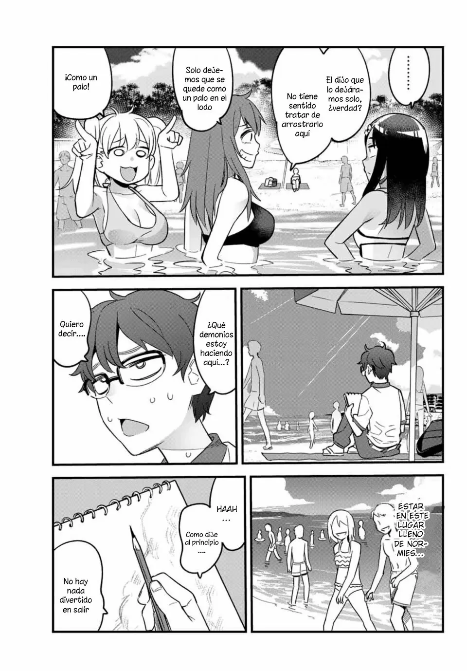 Please don't bully me, Nagatoro capítulo 24 página 4