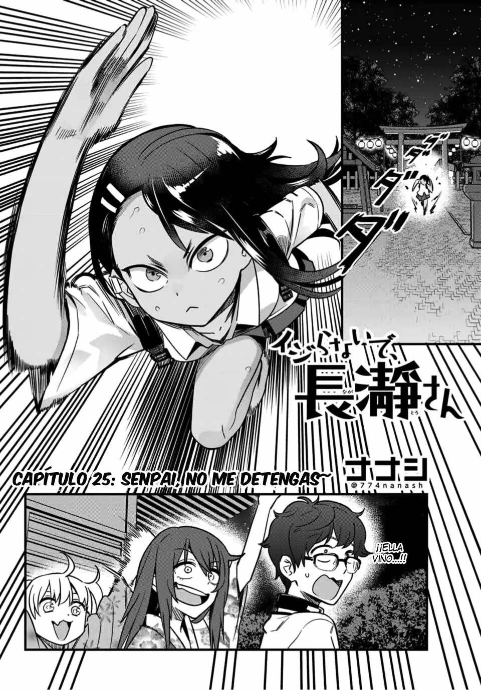 Please don't bully me, Nagatoro capítulo 26 página 3
