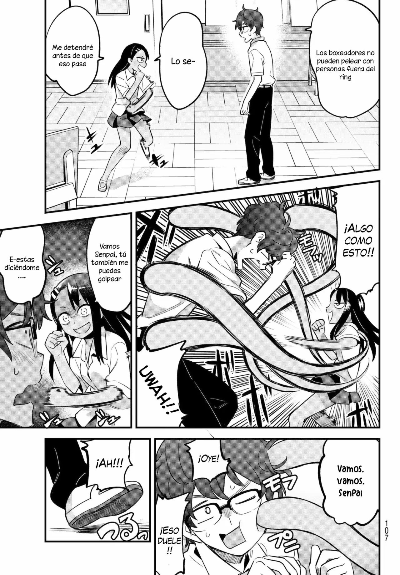 Please don't bully me, Nagatoro capítulo 28.5 página 4