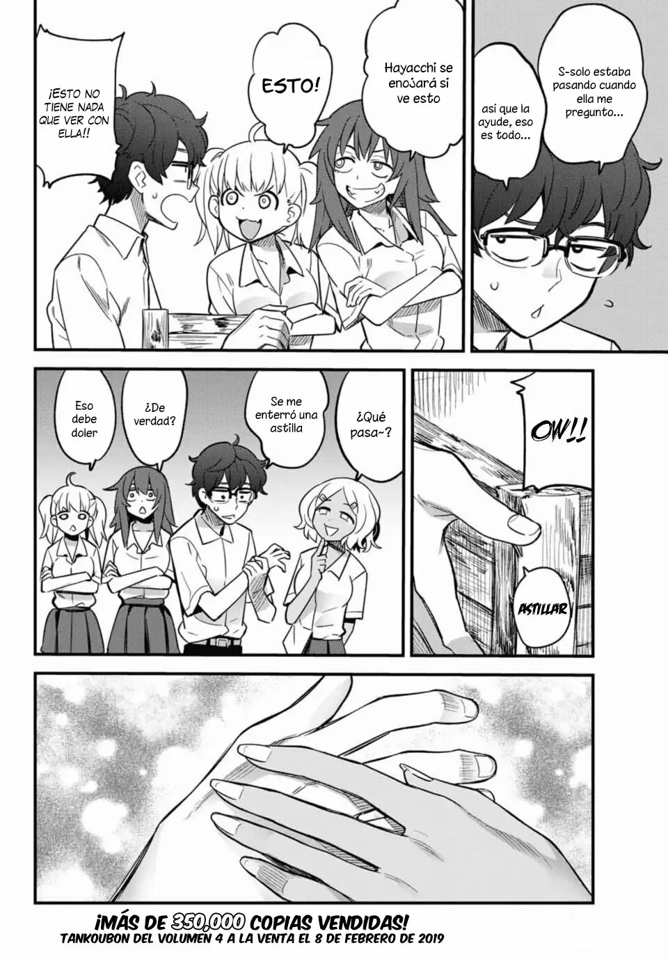 Please don't bully me, Nagatoro capítulo 30 página 4