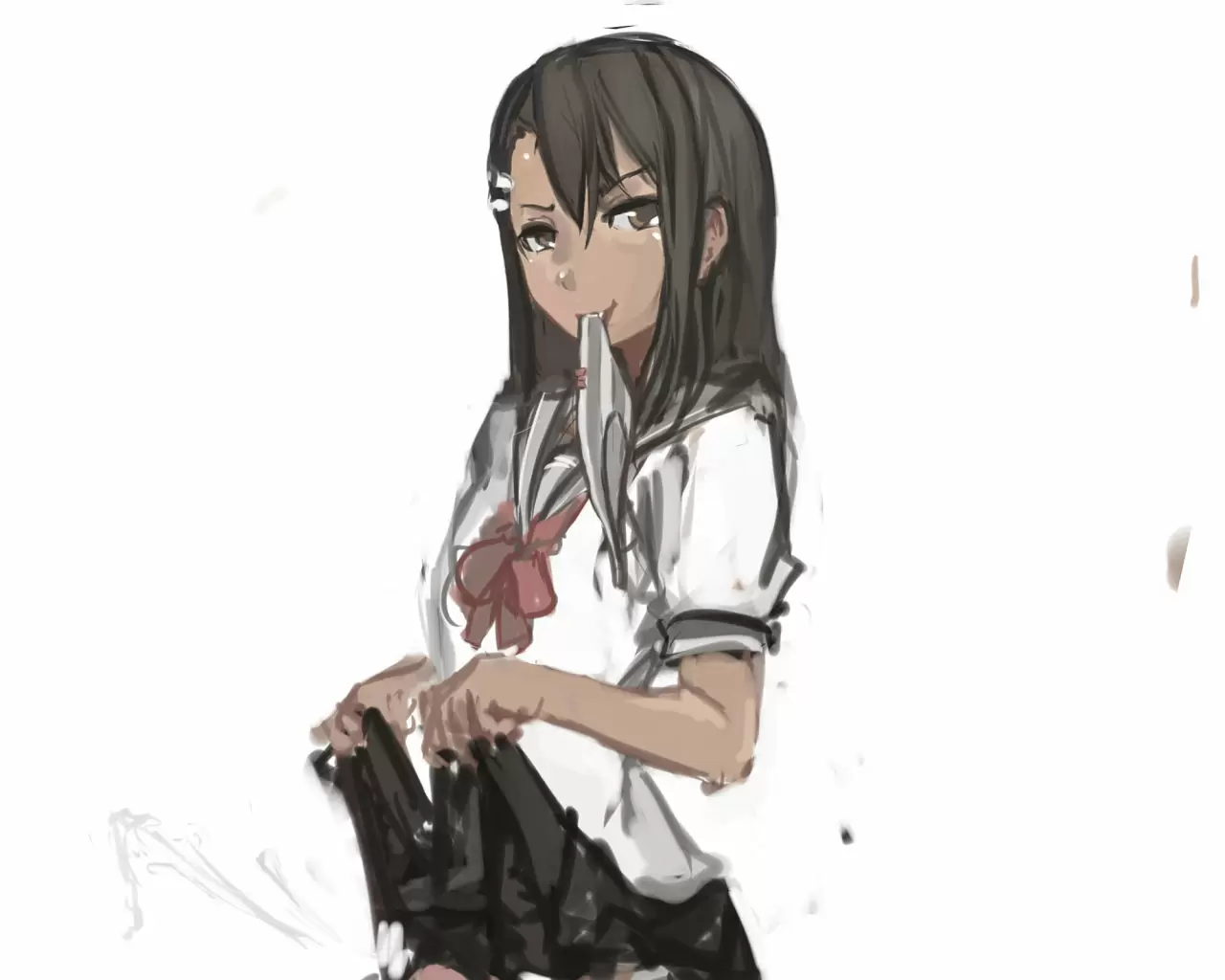 Please don't bully me, Nagatoro capítulo 30 página 12