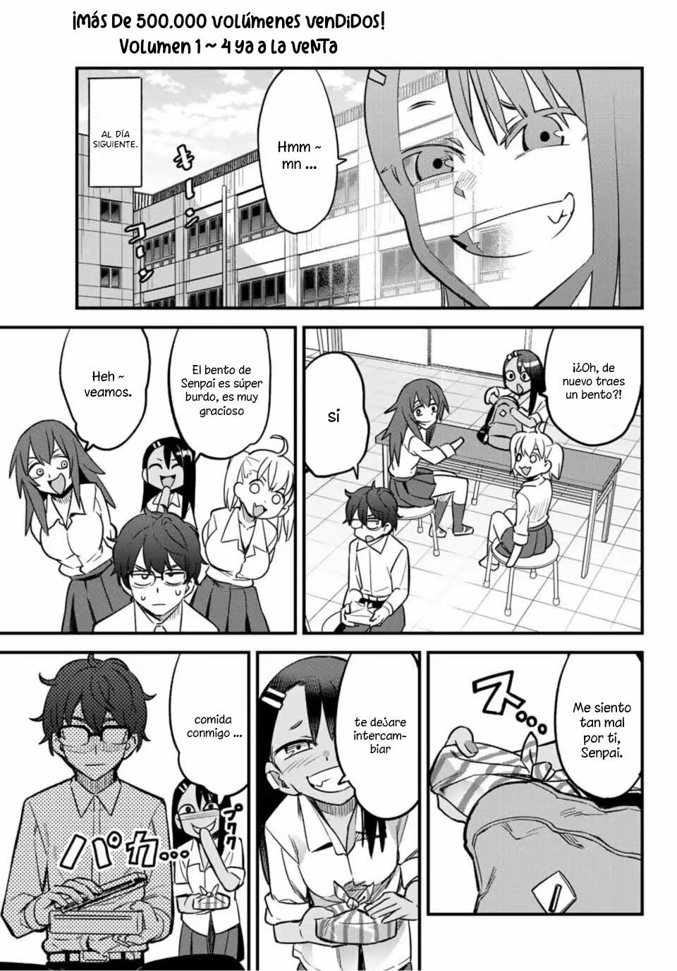 Please don't bully me, Nagatoro - Capítulo 34 - Página 4 - LectorTMOo