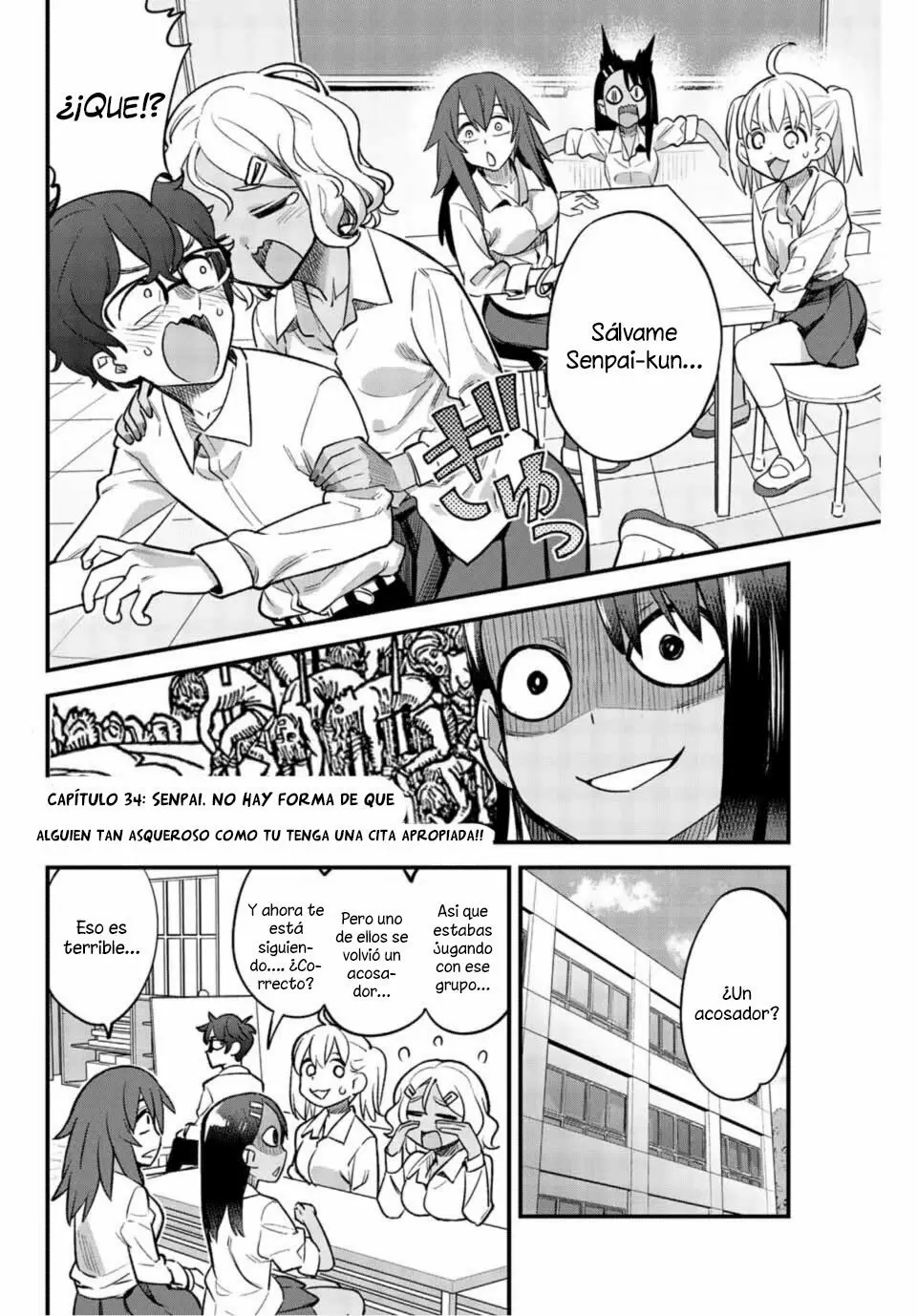 Please don't bully me, Nagatoro capítulo 35 página 5