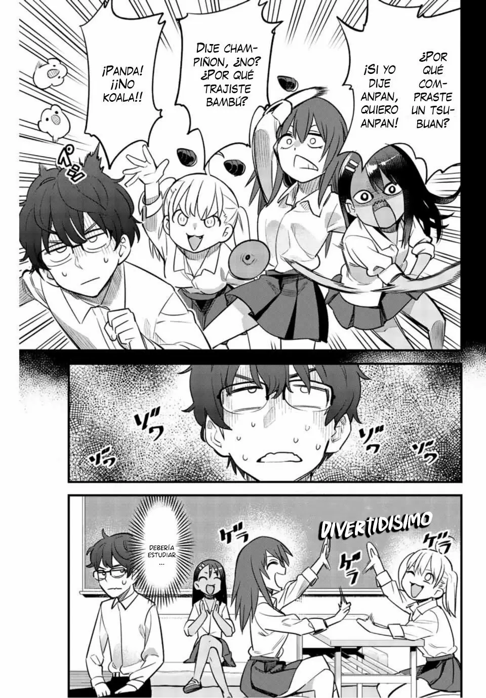 Please don't bully me, Nagatoro capítulo 36 página 9
