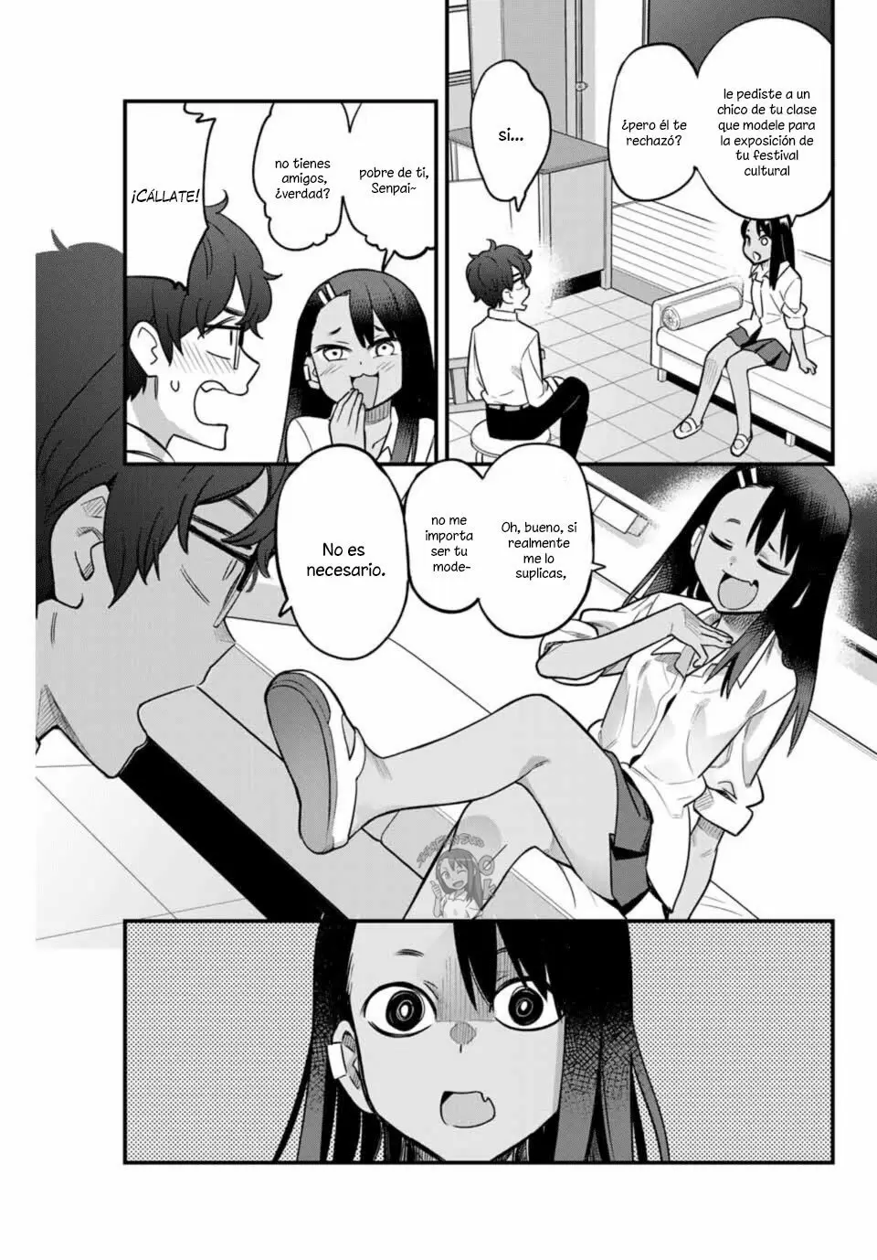 Please don't bully me, Nagatoro - Capítulo 37 - Página 5 - LectorTMOo