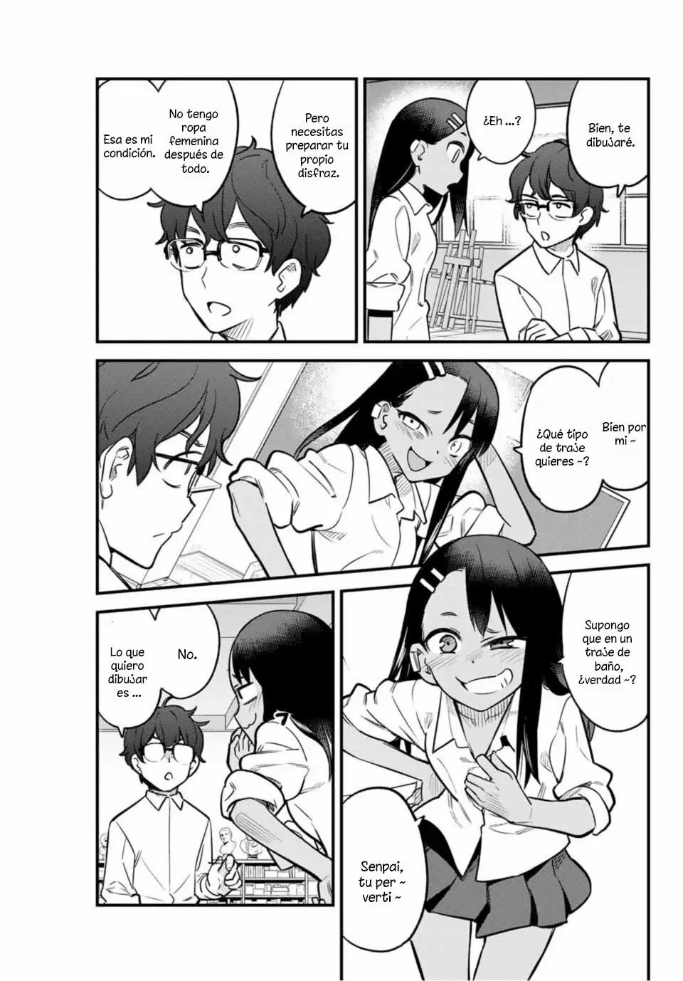 Please don't bully me, Nagatoro - Capítulo 37 - Página 9 - LectorTMOo