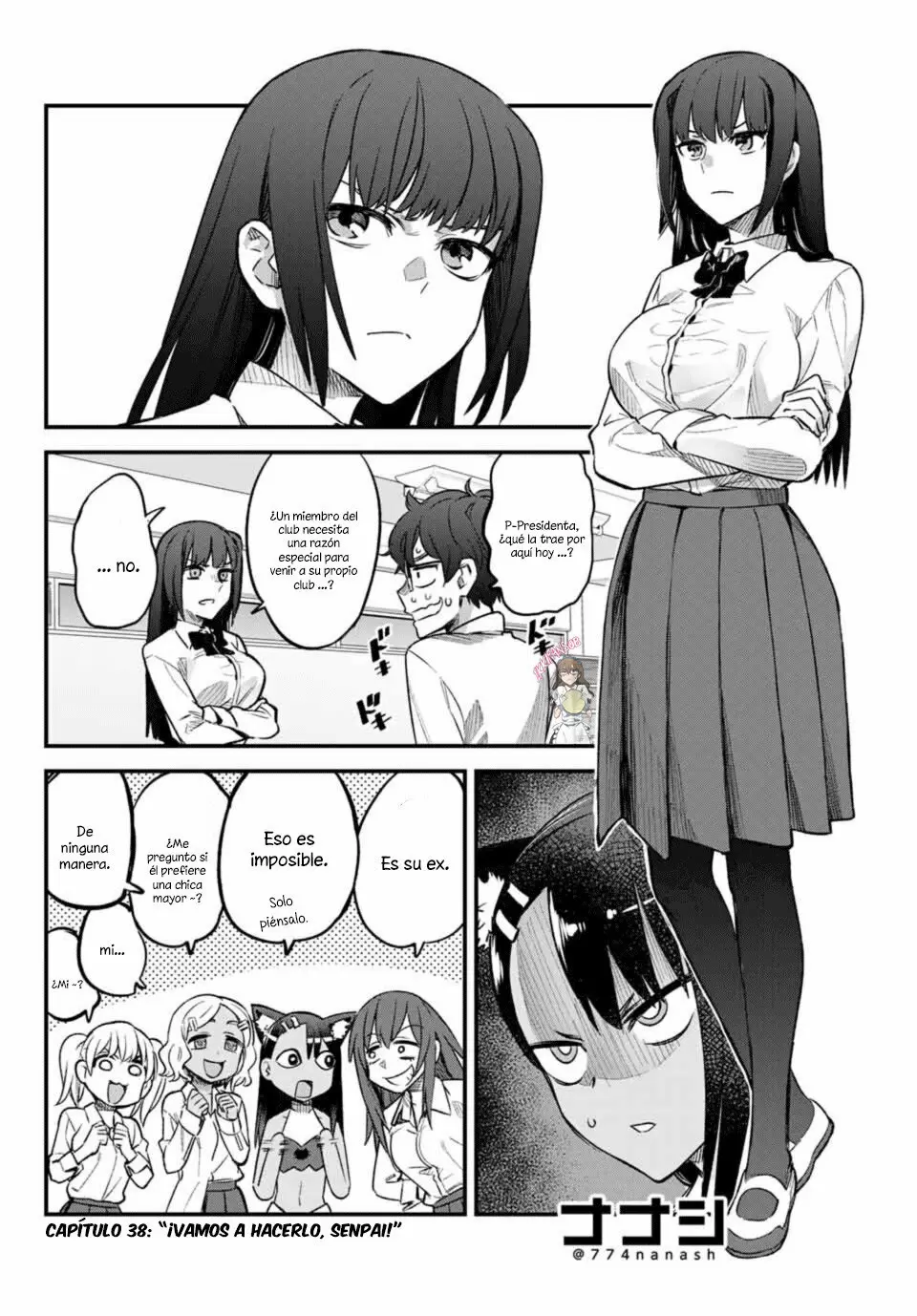 Please don't bully me, Nagatoro - Capítulo 39 - Página 5 - LectorTMOo