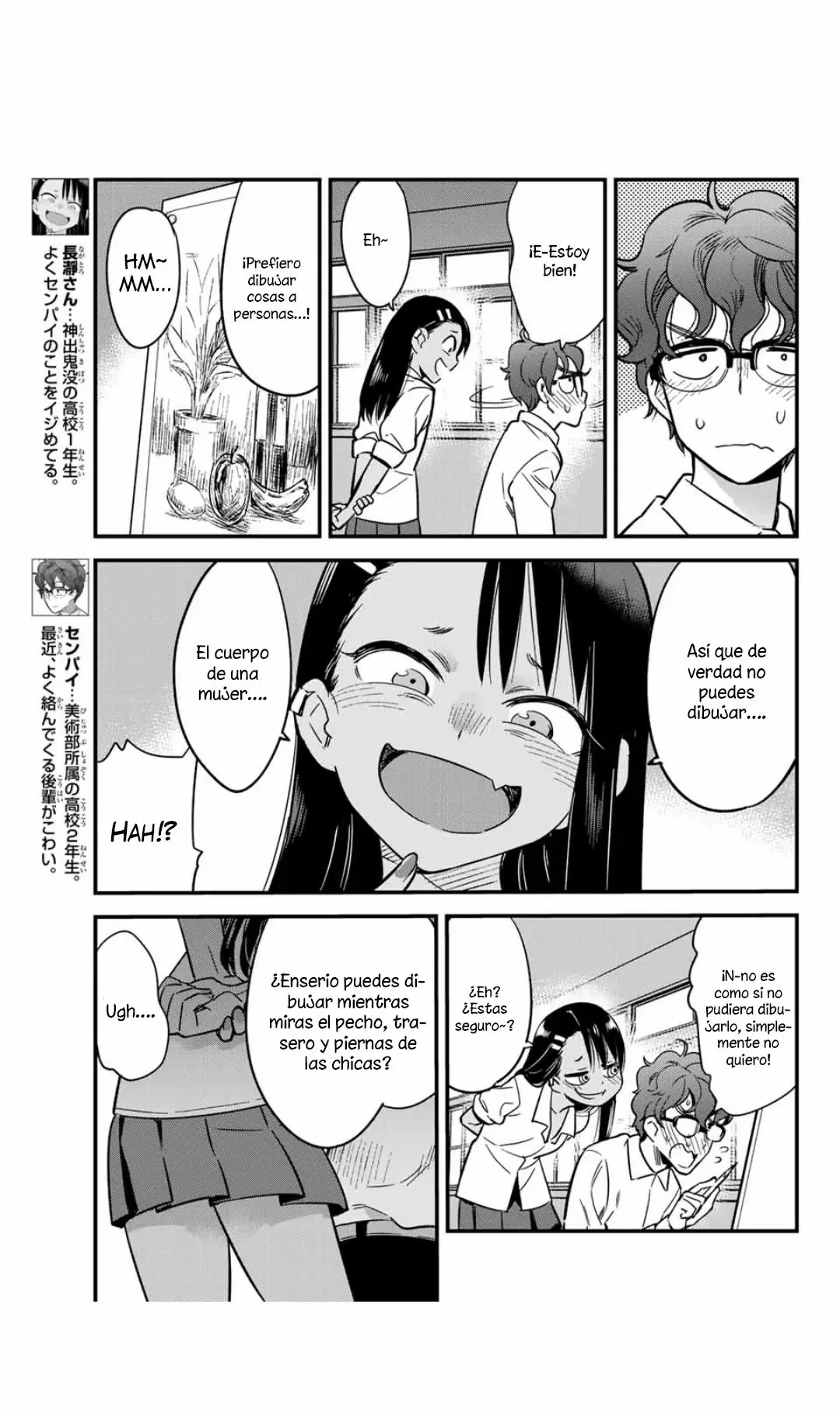 Please don't bully me, Nagatoro capítulo 4.5 página 4