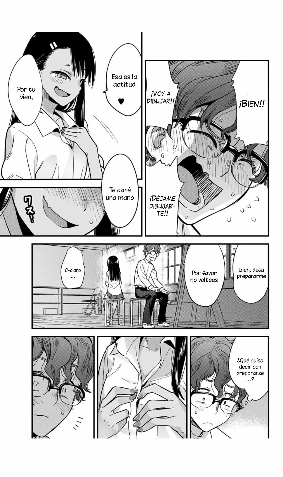 Please don't bully me, Nagatoro capítulo 4.5 página 6