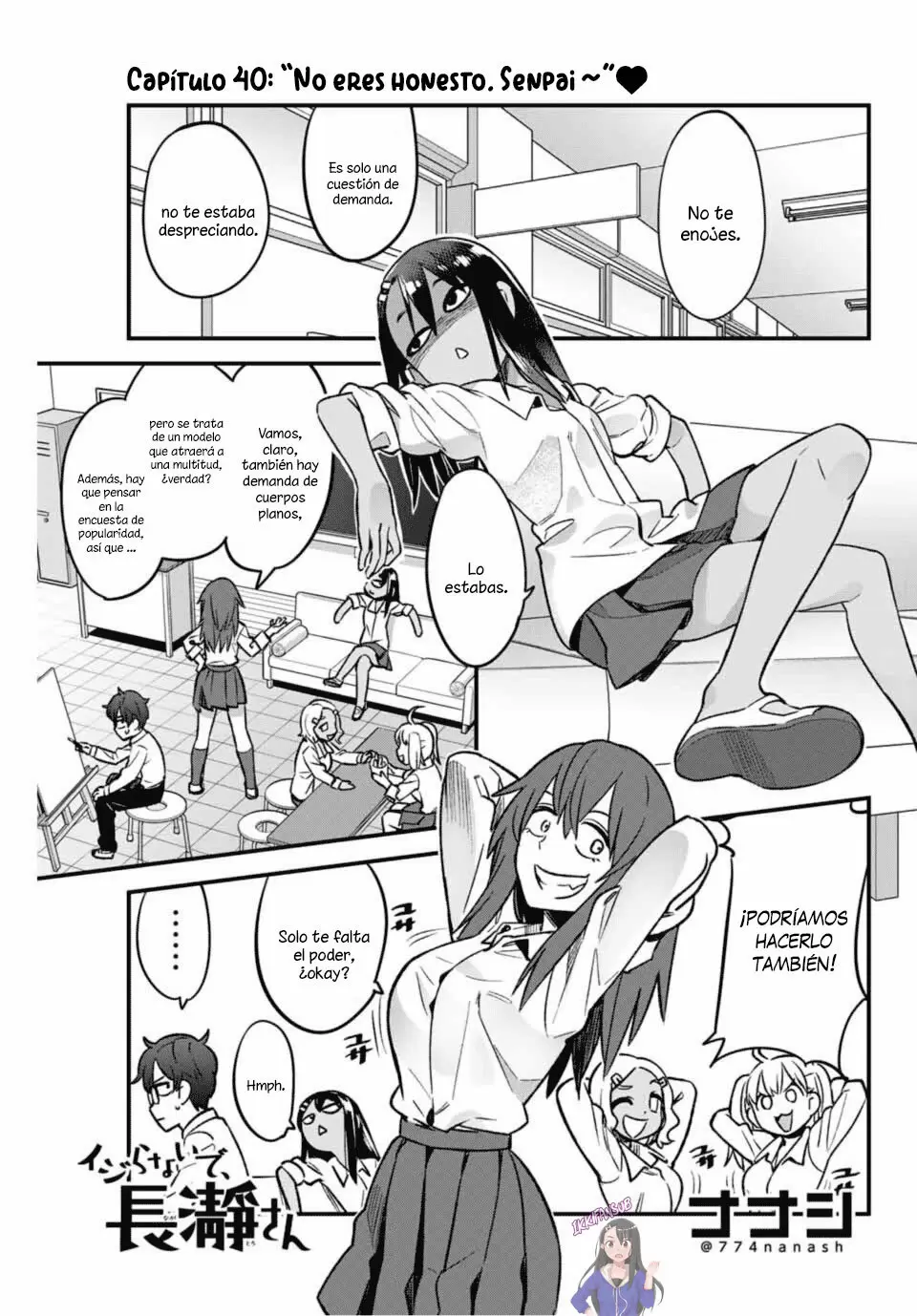 Please don't bully me, Nagatoro - Capítulo 41 - Página 4 - LectorTMOo
