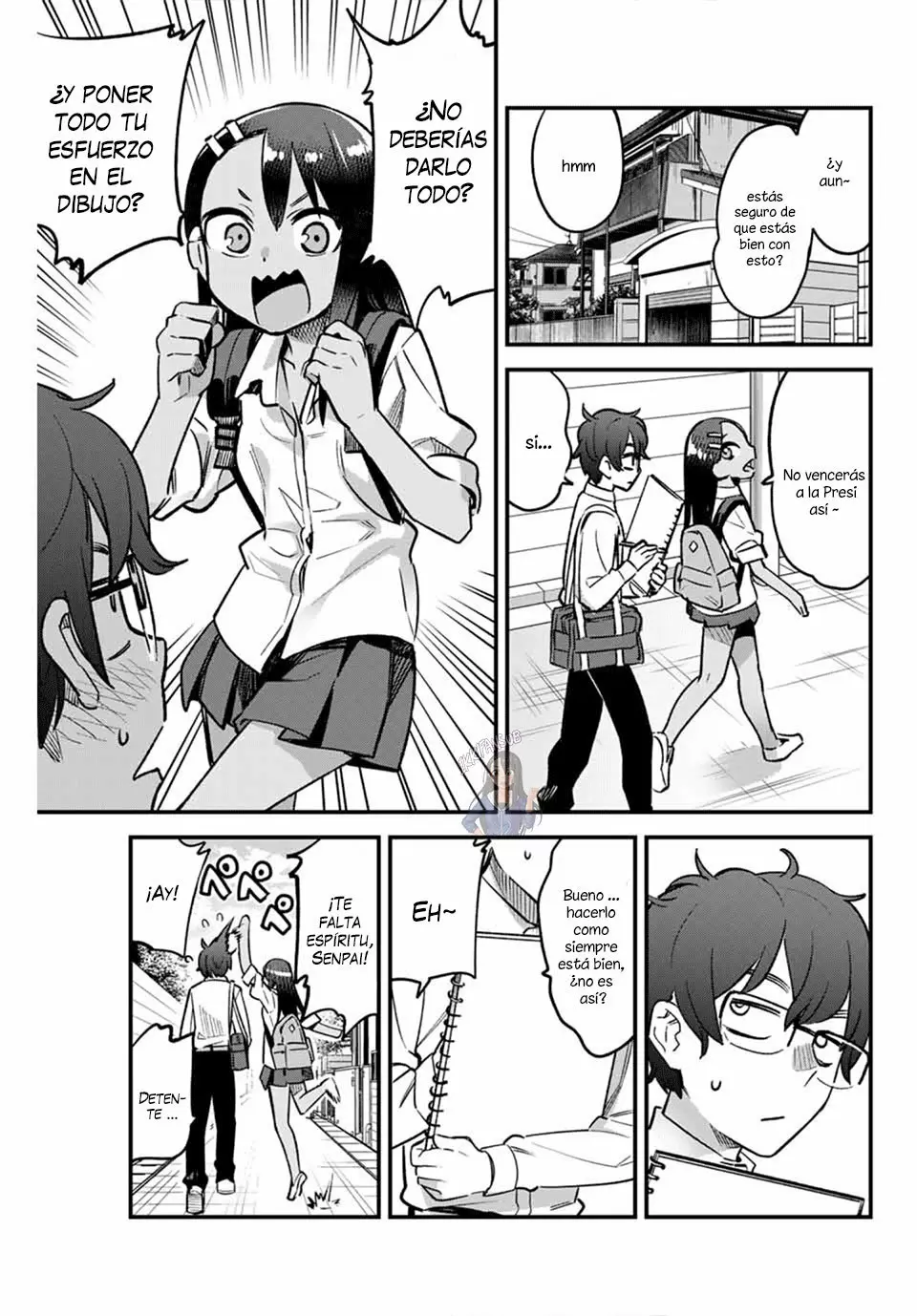 Please don't bully me, Nagatoro capítulo 43 página 6