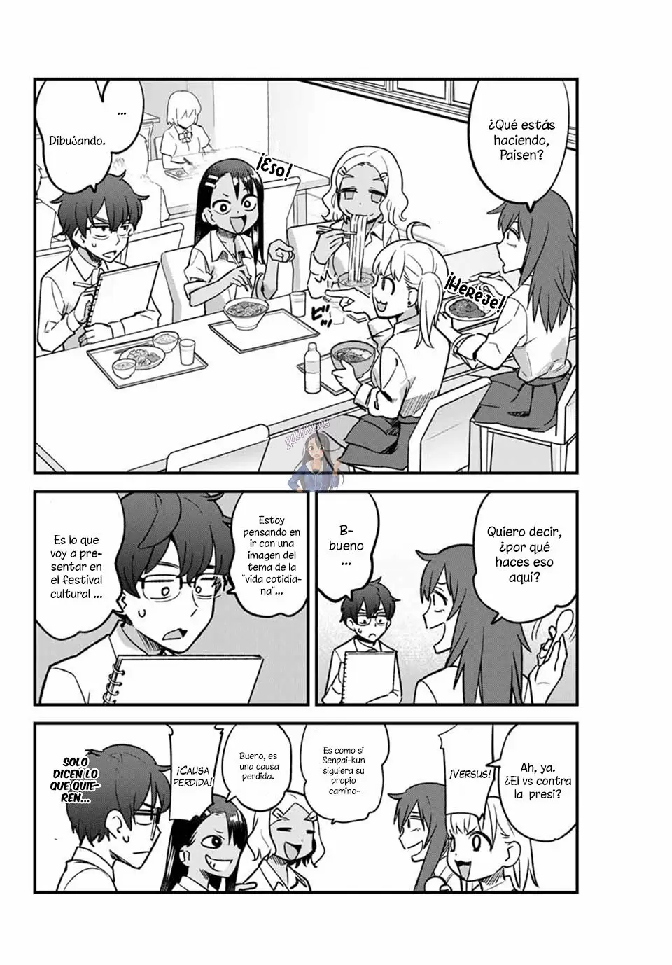 Please don't bully me, Nagatoro capítulo 43 página 9