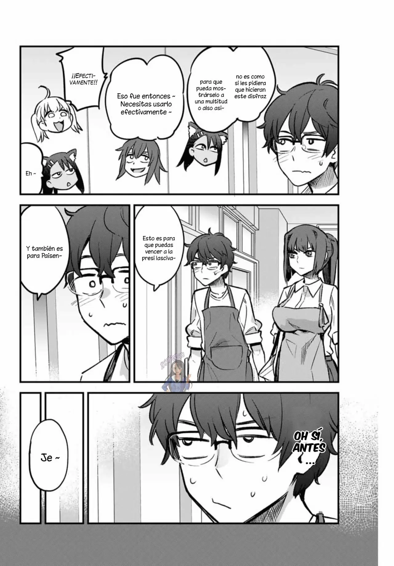 Please don't bully me, Nagatoro capítulo 44 página 7