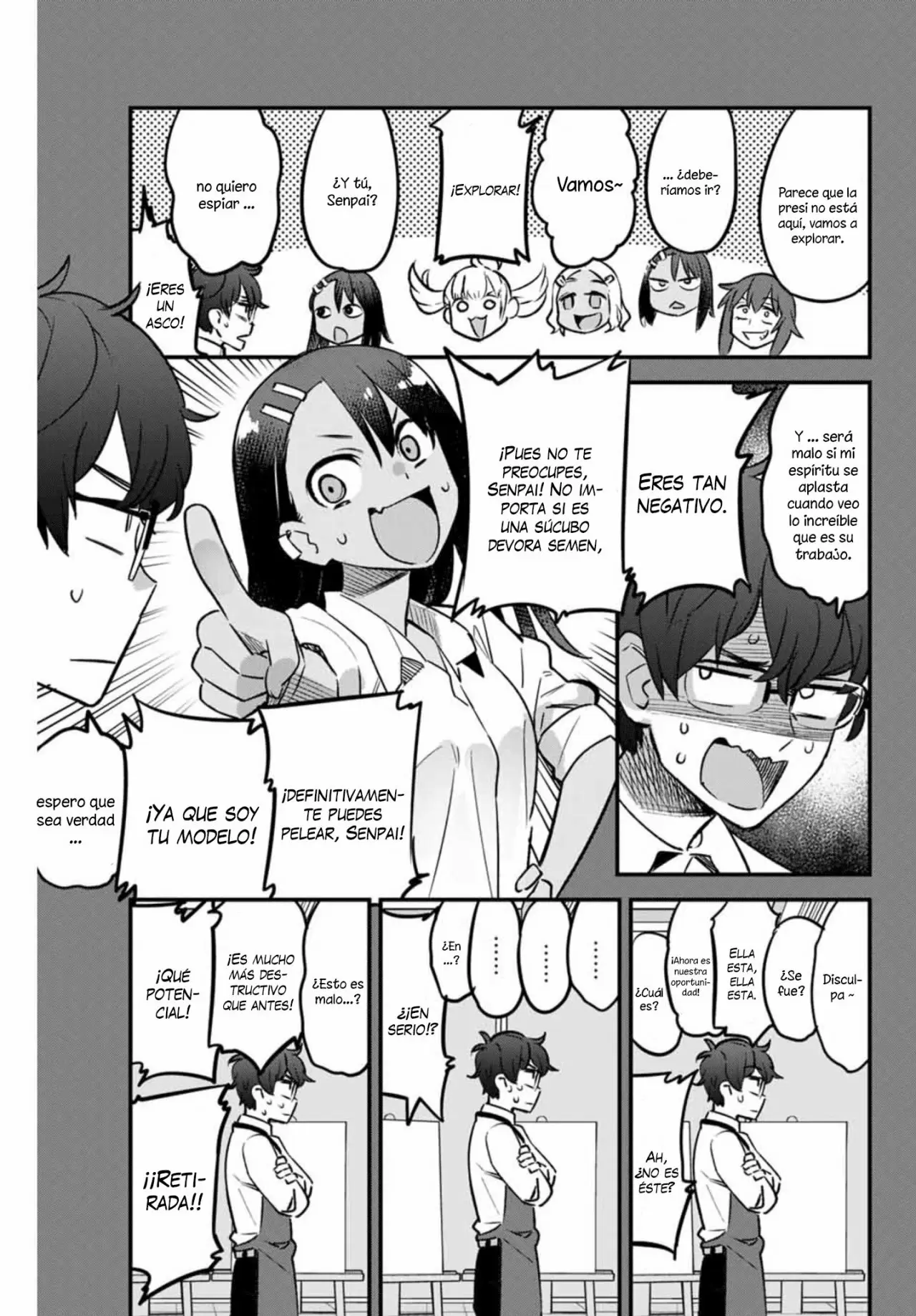 Please don't bully me, Nagatoro capítulo 44 página 12