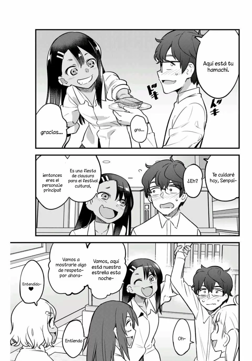 Please don't bully me, Nagatoro capítulo 50 página 8