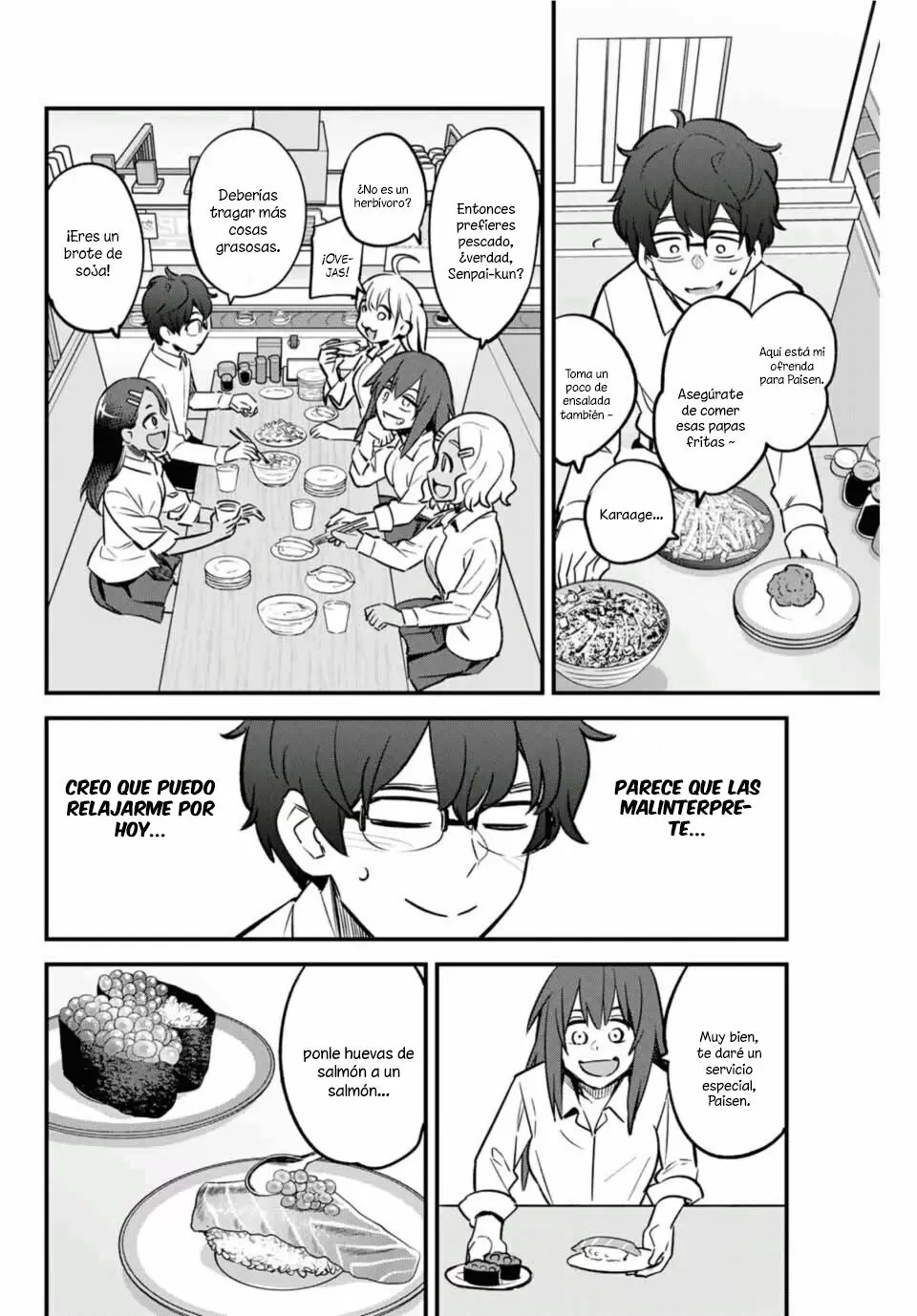 Please don't bully me, Nagatoro capítulo 50 página 9
