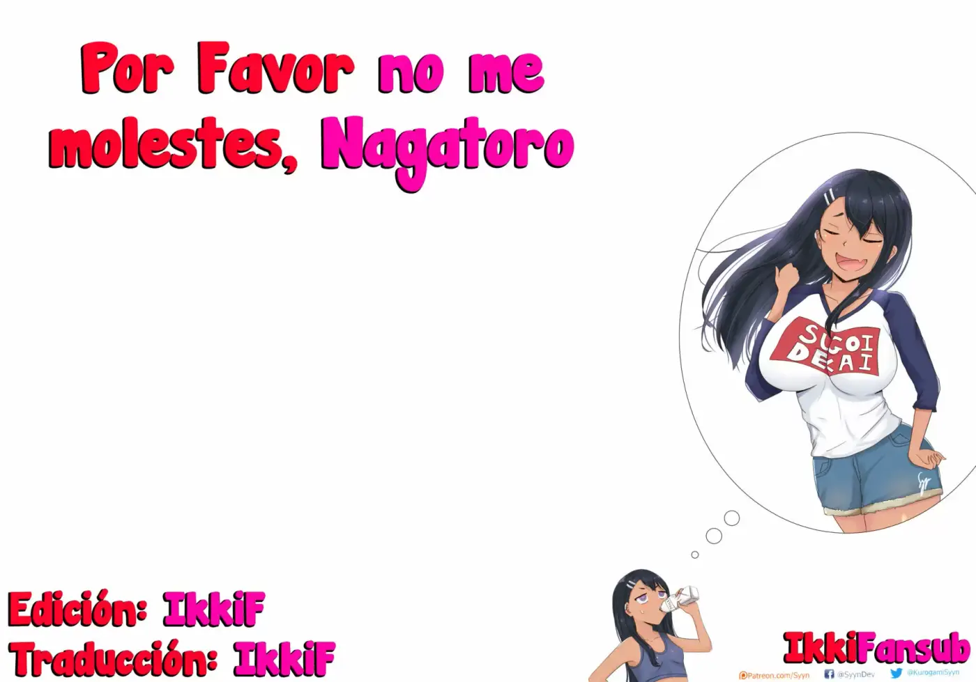 Please don't bully me, Nagatoro capítulo 50 página 18
