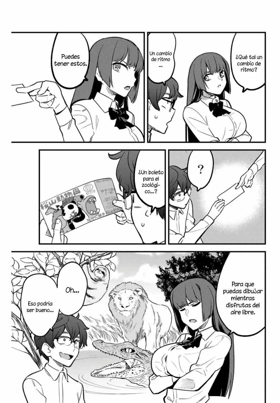 Please don't bully me, Nagatoro capítulo 51 página 4