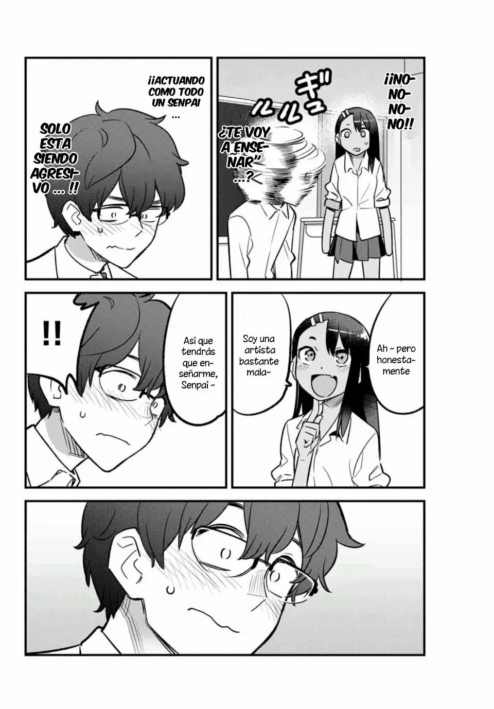 Please don't bully me, Nagatoro capítulo 51 página 14