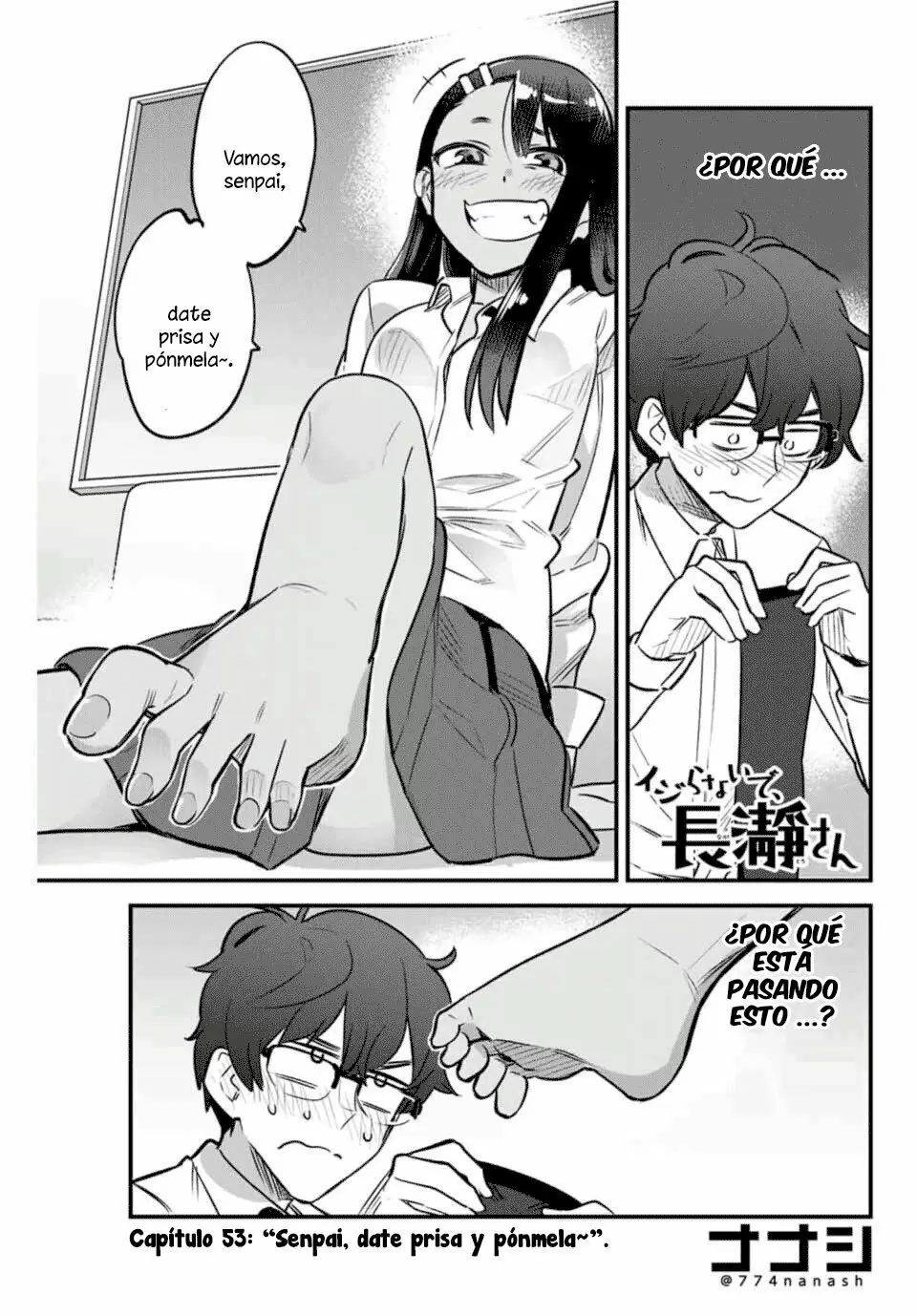 Please don't bully me, Nagatoro capítulo 54 página 2