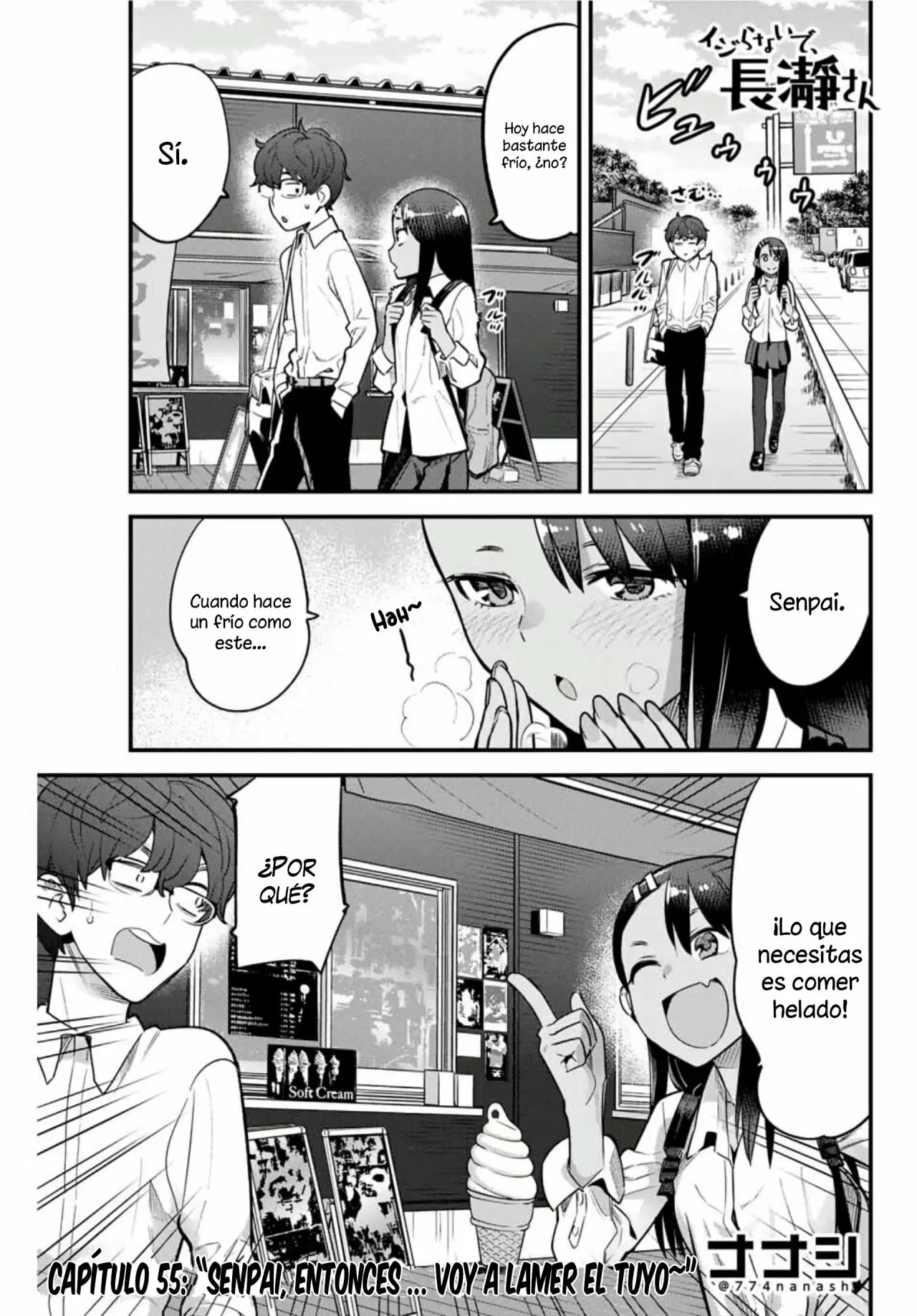 Please don't bully me, Nagatoro capítulo 56 página 2